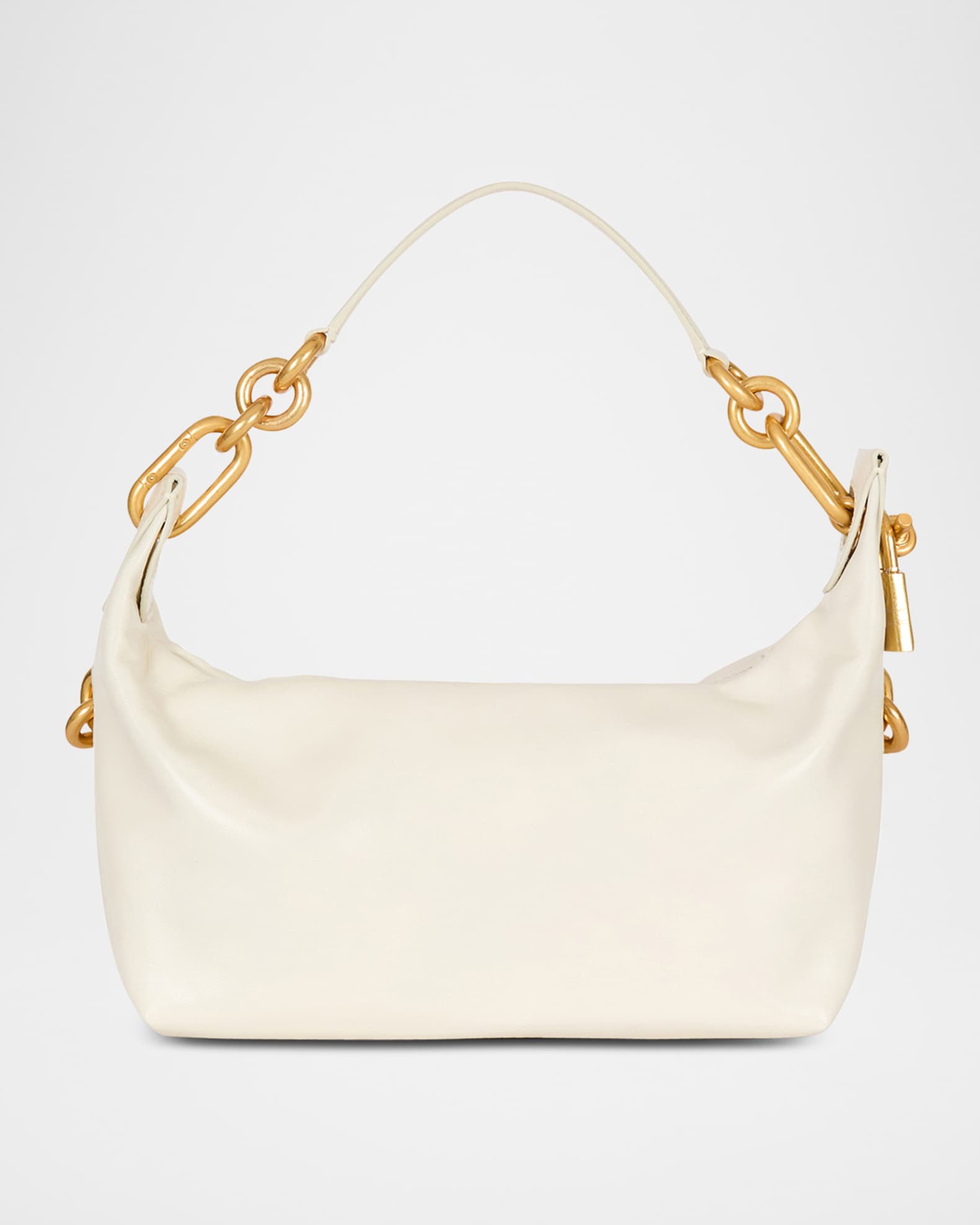 【関税＆送料込み】Balmain 'Sync Hobo' Shoulder Bag Balmain Sync Medium Chain Shoulder Bag in Calfskin | Neiman
