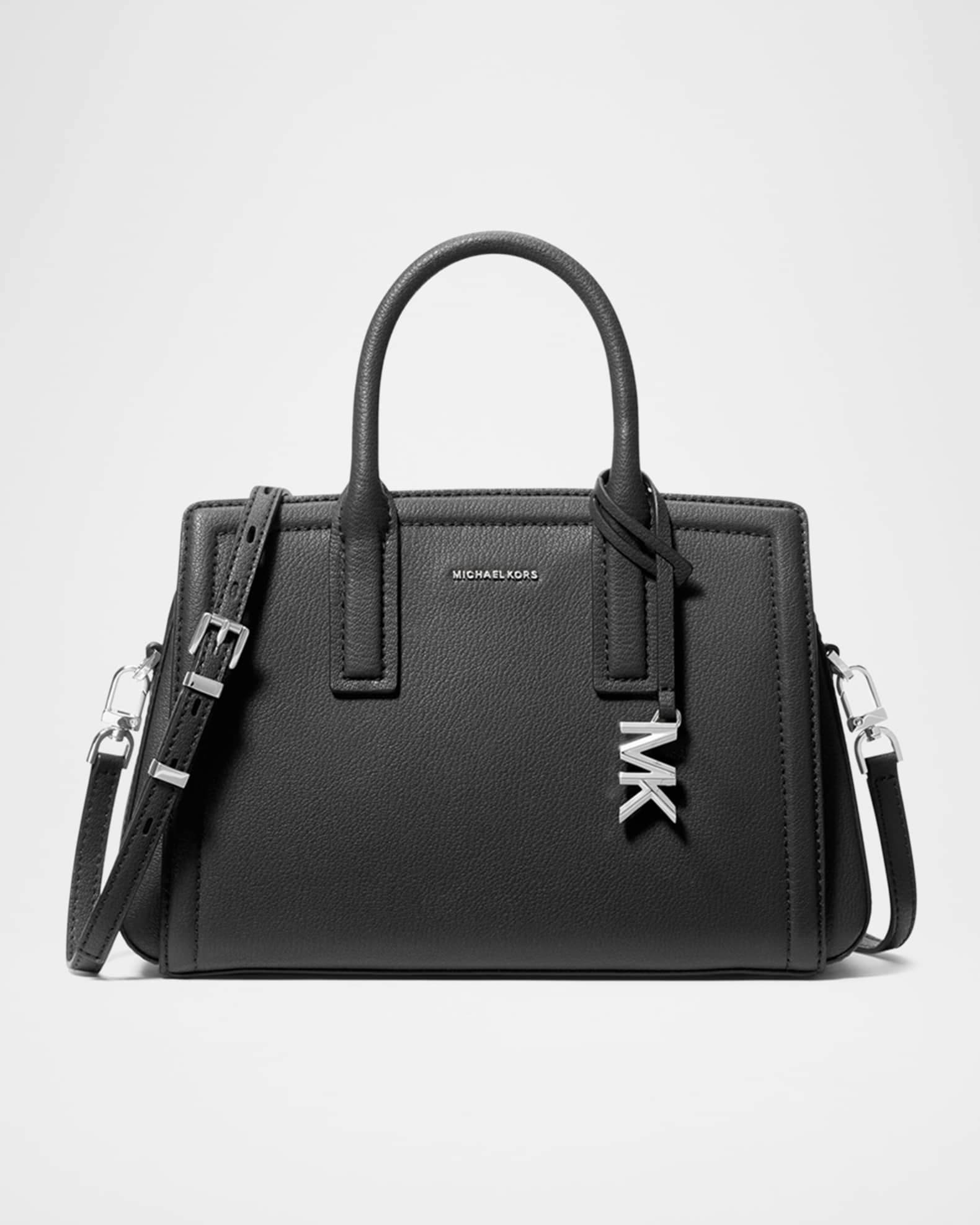 Laila Small Leather Satchel Bag 0