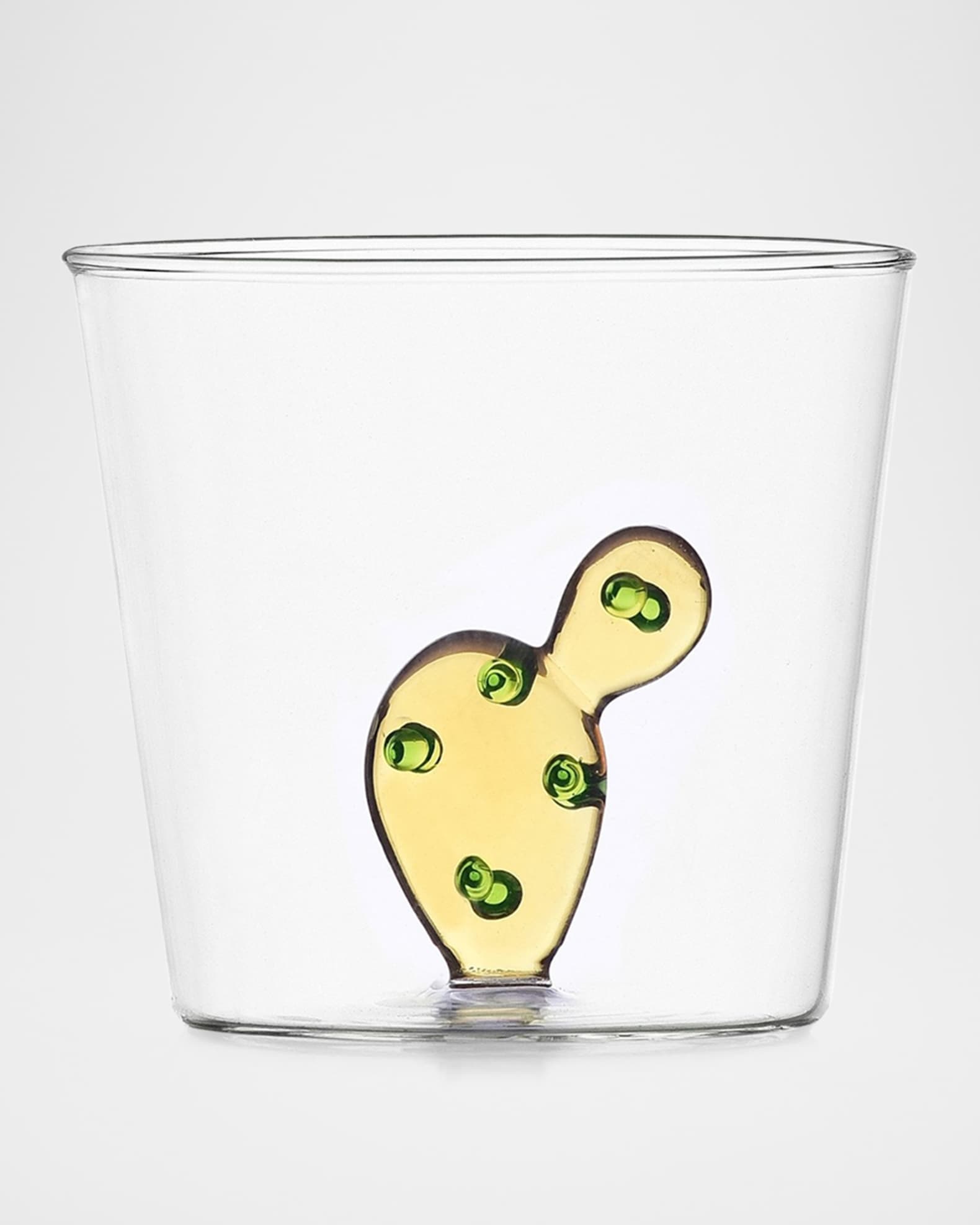 Desert Plants Cactus Glass Tumbler, 11.8 oz.  0