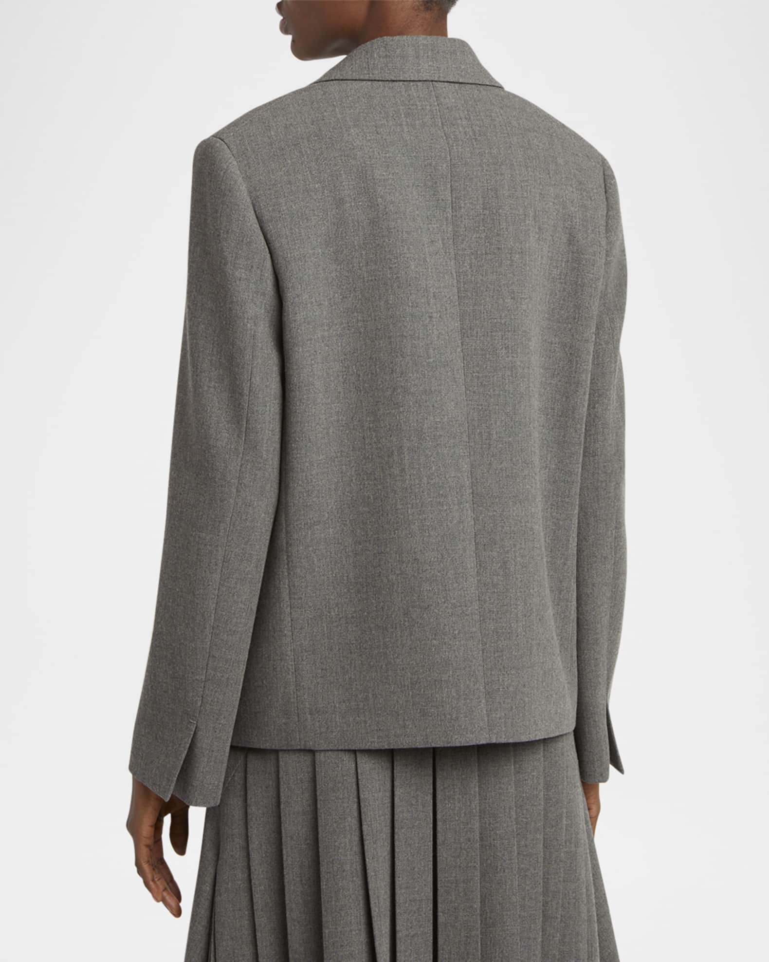ボトムスその他 Jil Sander Tailored Single-Breasted Blazer With Peak Lapels Jil Sander Single-breasted blazer with notch lapel | The