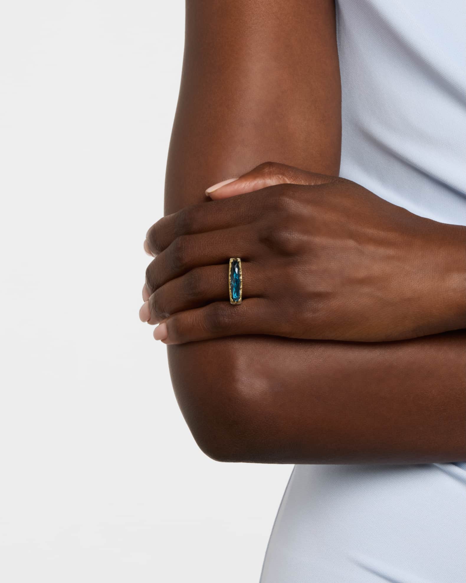 Kyma Blue Spinel Statement Ring 1