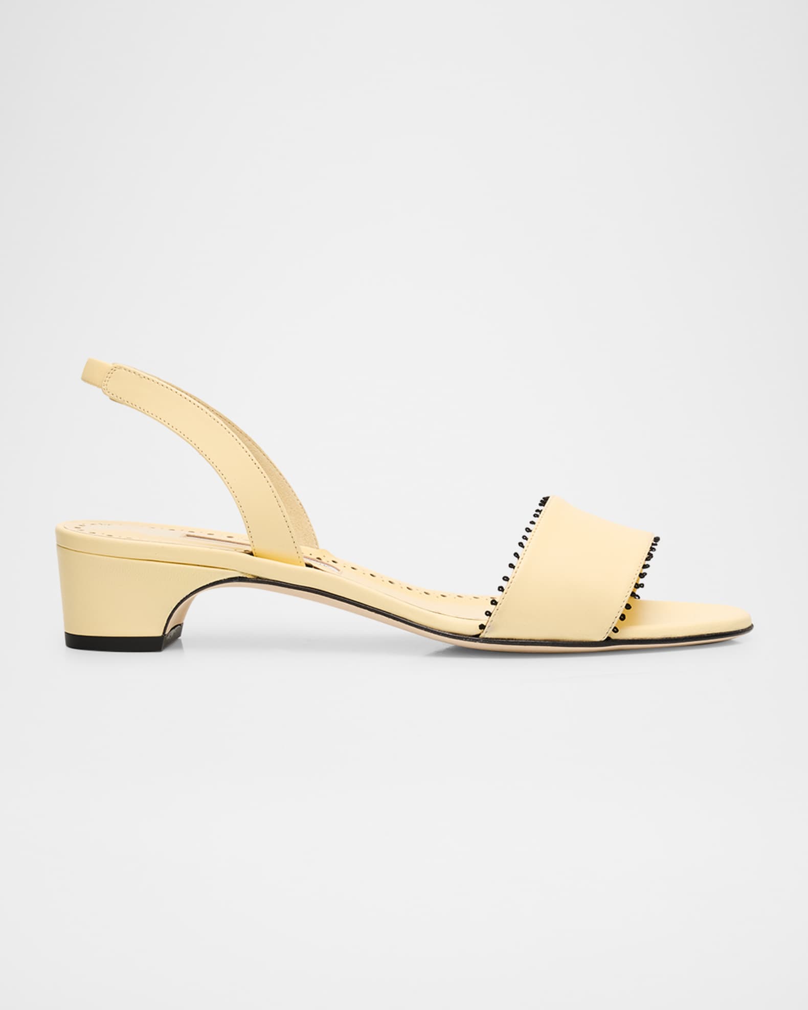 Patobar Leather Slingback Sandals 0