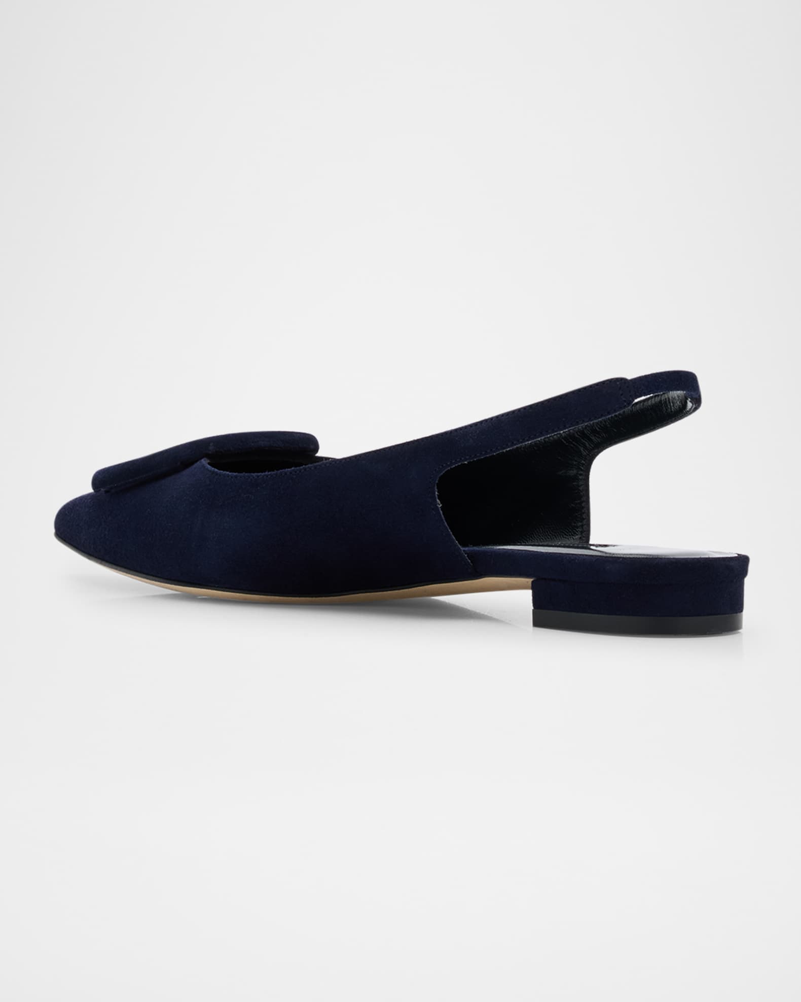 Maylura Suede Slingback Ballerina Flats
