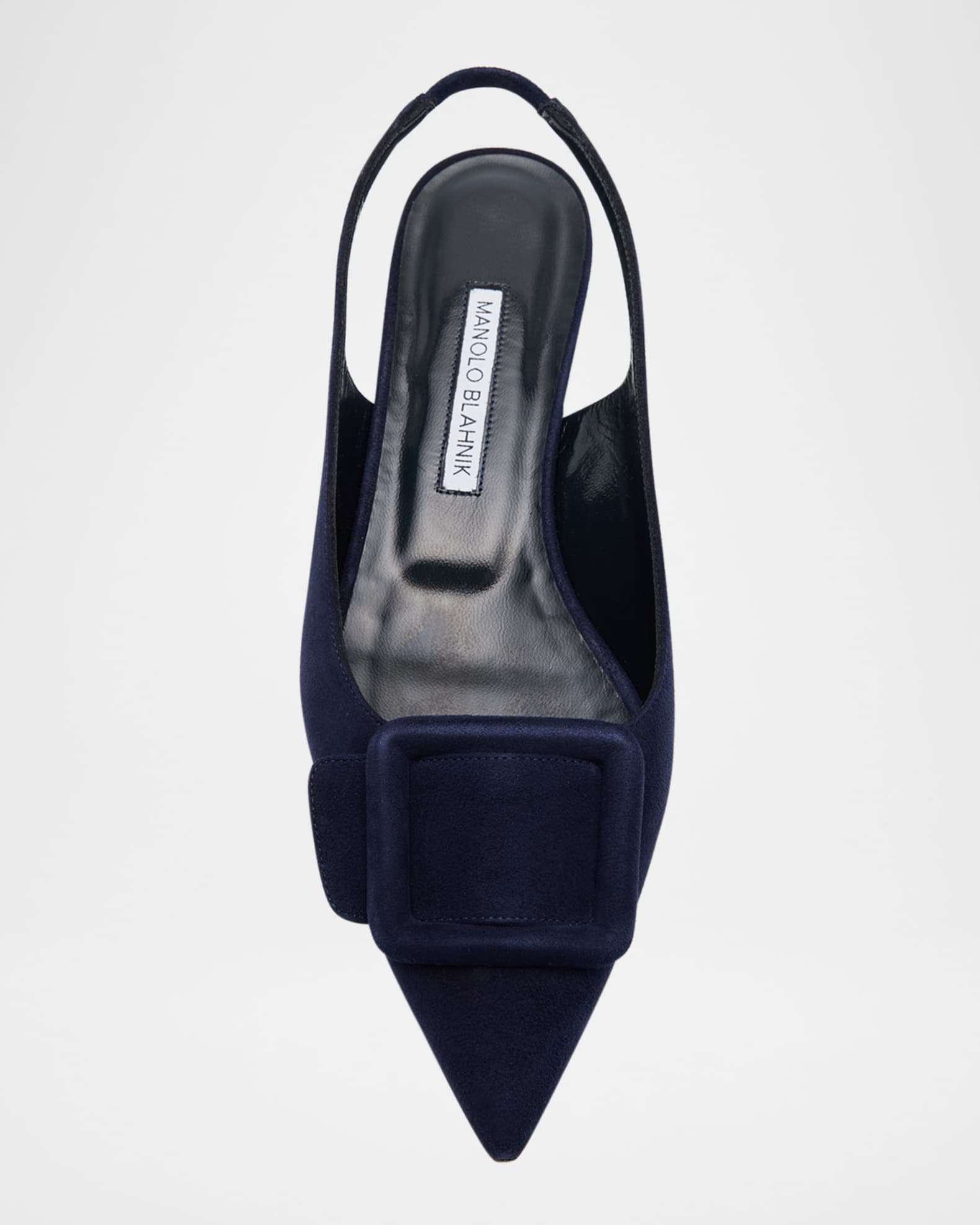 Maylura Suede Slingback Ballerina Flats