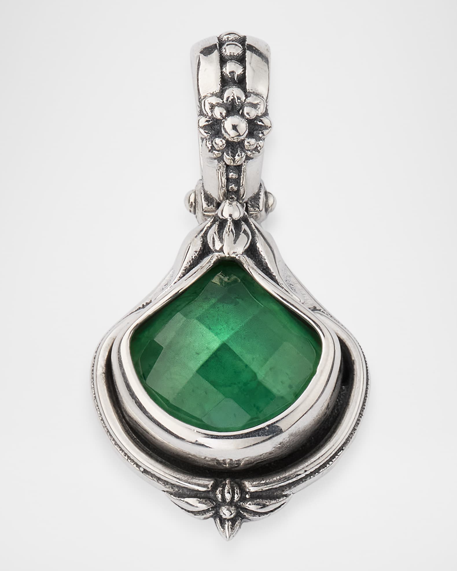 Konstantino Ivy Rock Crystal, Aventurine and MOP Triplet Enhancer ...