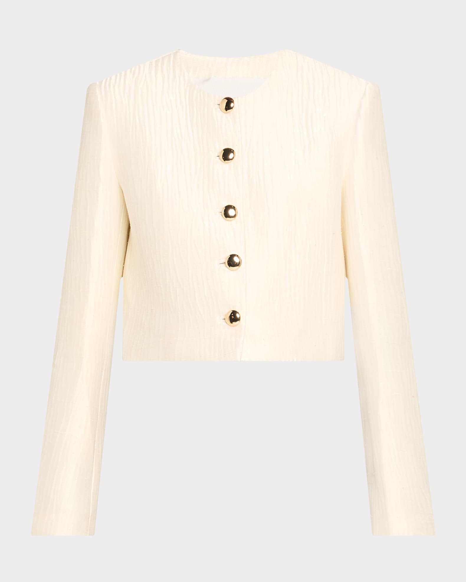 The Ryder Crewneck Single-Breasted Jacket 0