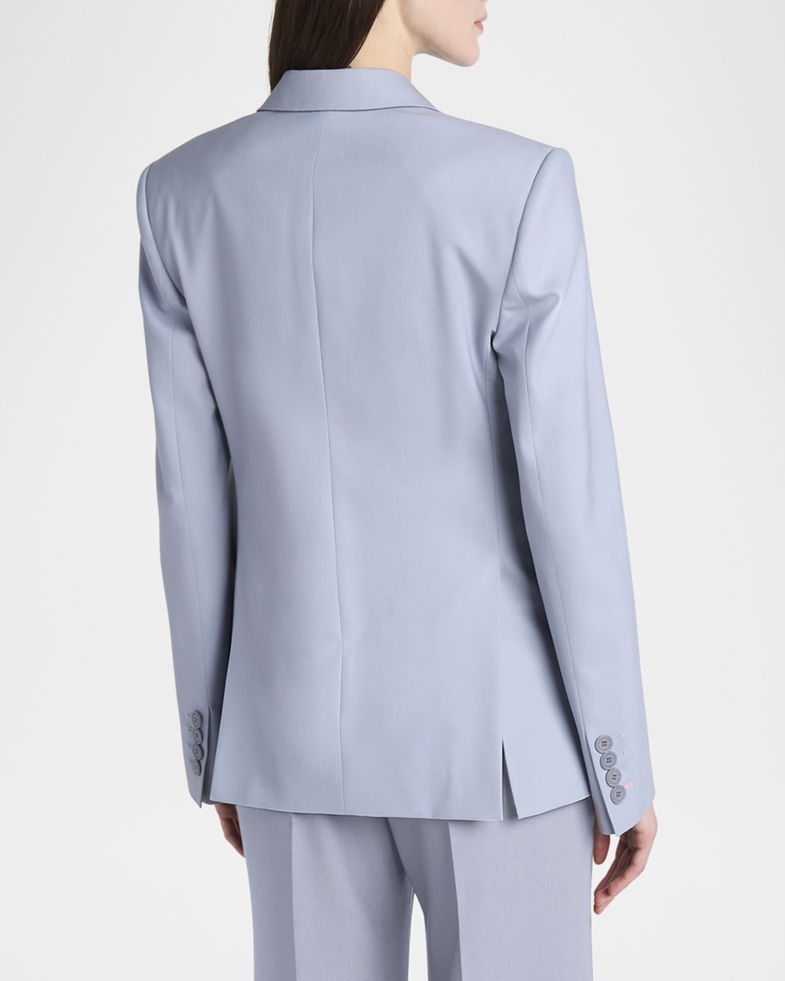 Stella McCartney Double-Breasted Wool Blazer | Neiman Marcus