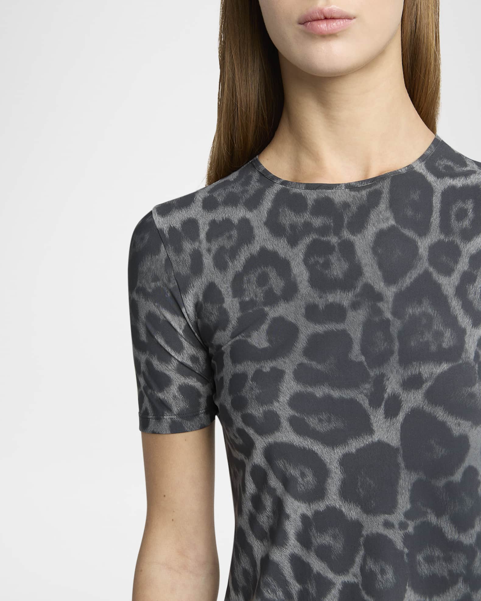 【stella-mccartney】ヒョウ柄パジャマパンツ Leopard Collection | Neiman Marcus