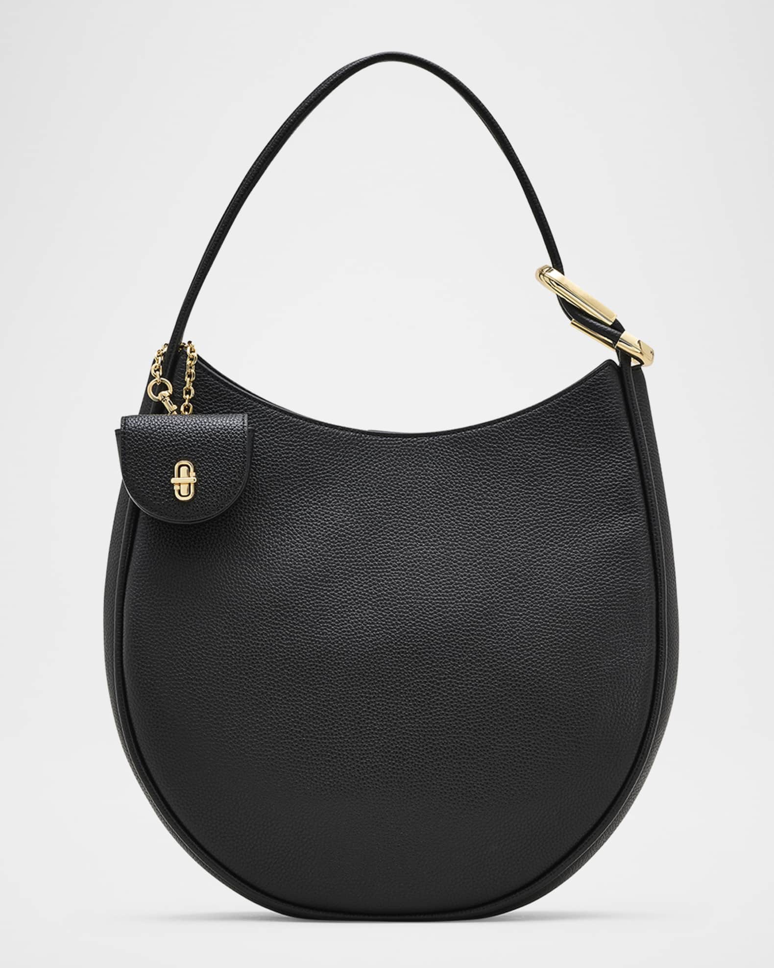 Marc Jacobs The Crescent Large Dual Hobo Bag in Calf Leather