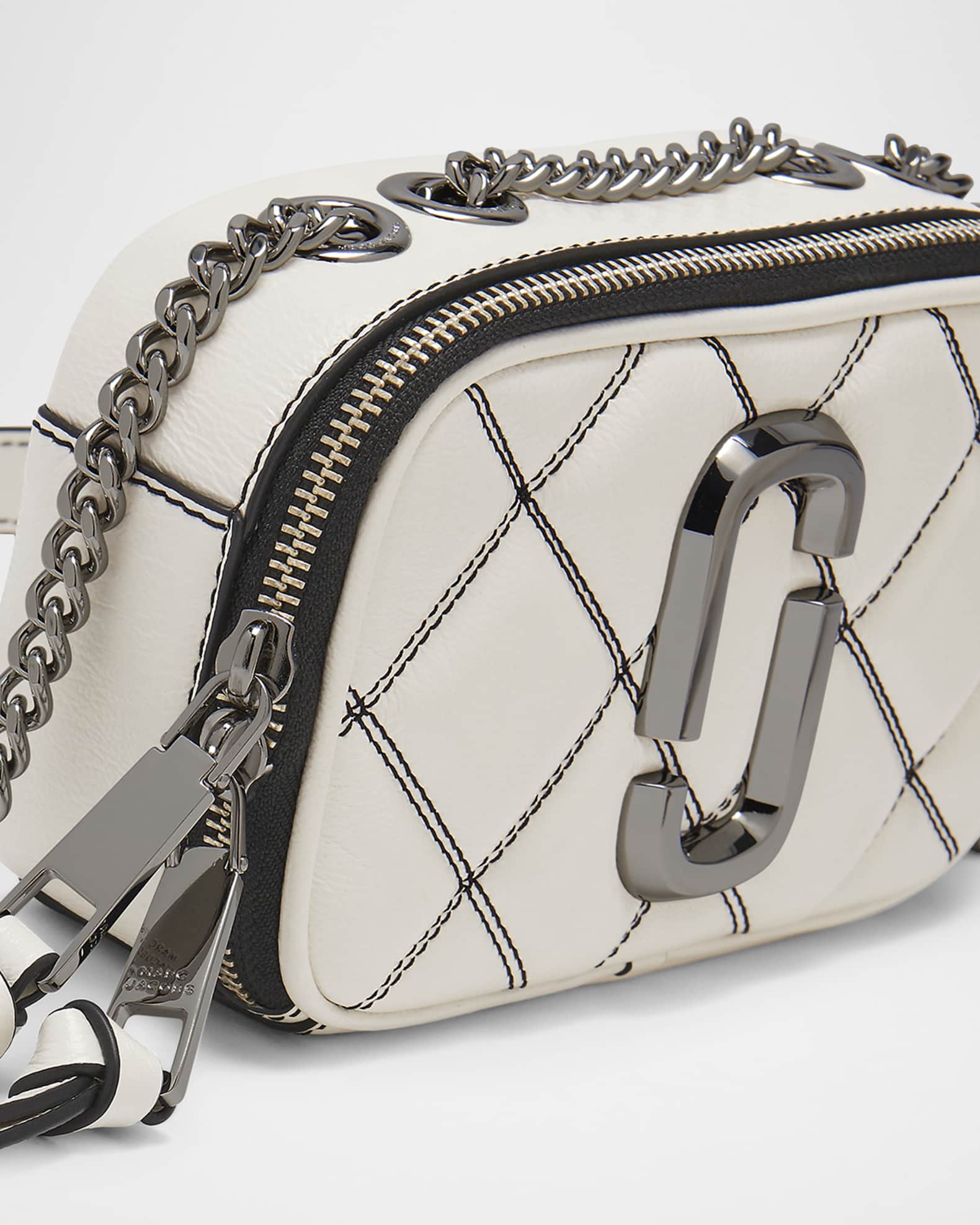 Marc Jacobs The Snapshot Quilted Leather Crossbody Bag