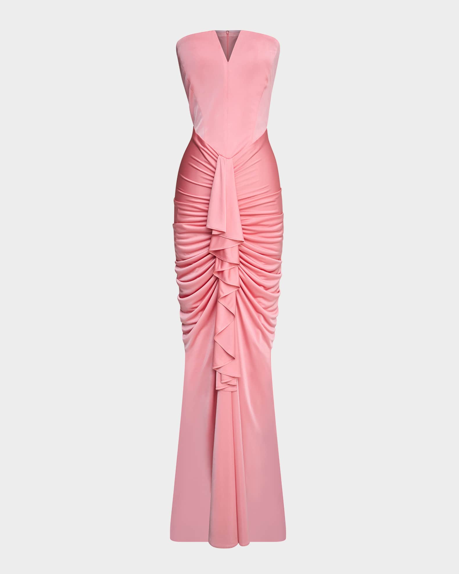 Et Ochs Selena Strapless Draped Glossy Jersey Gown | Neiman Et Ochs Selena Strapless Draped Glossy Jersey Gown | Neiman