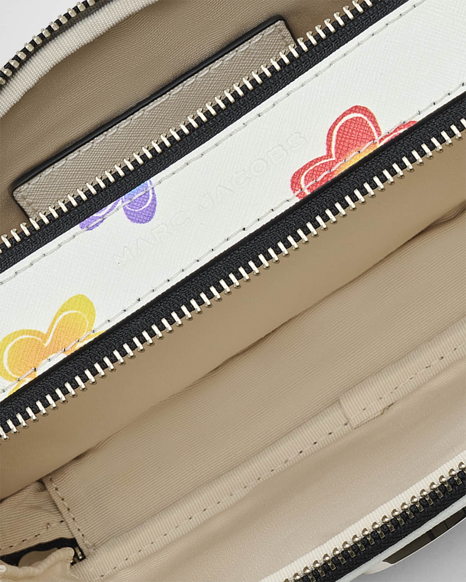 Marc Jacobs Snapshot Wild Daisy Crossbody Bag in Leather | Neiman