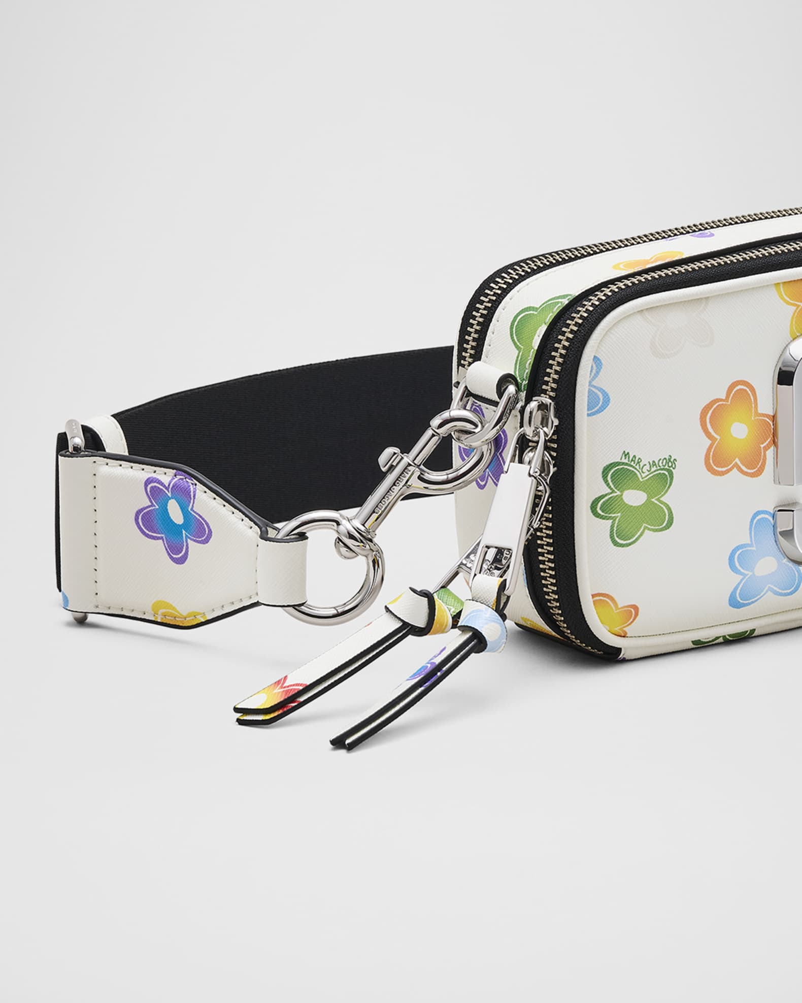 Marc Jacobs Snapshot Wild Daisy Crossbody Bag in Leather