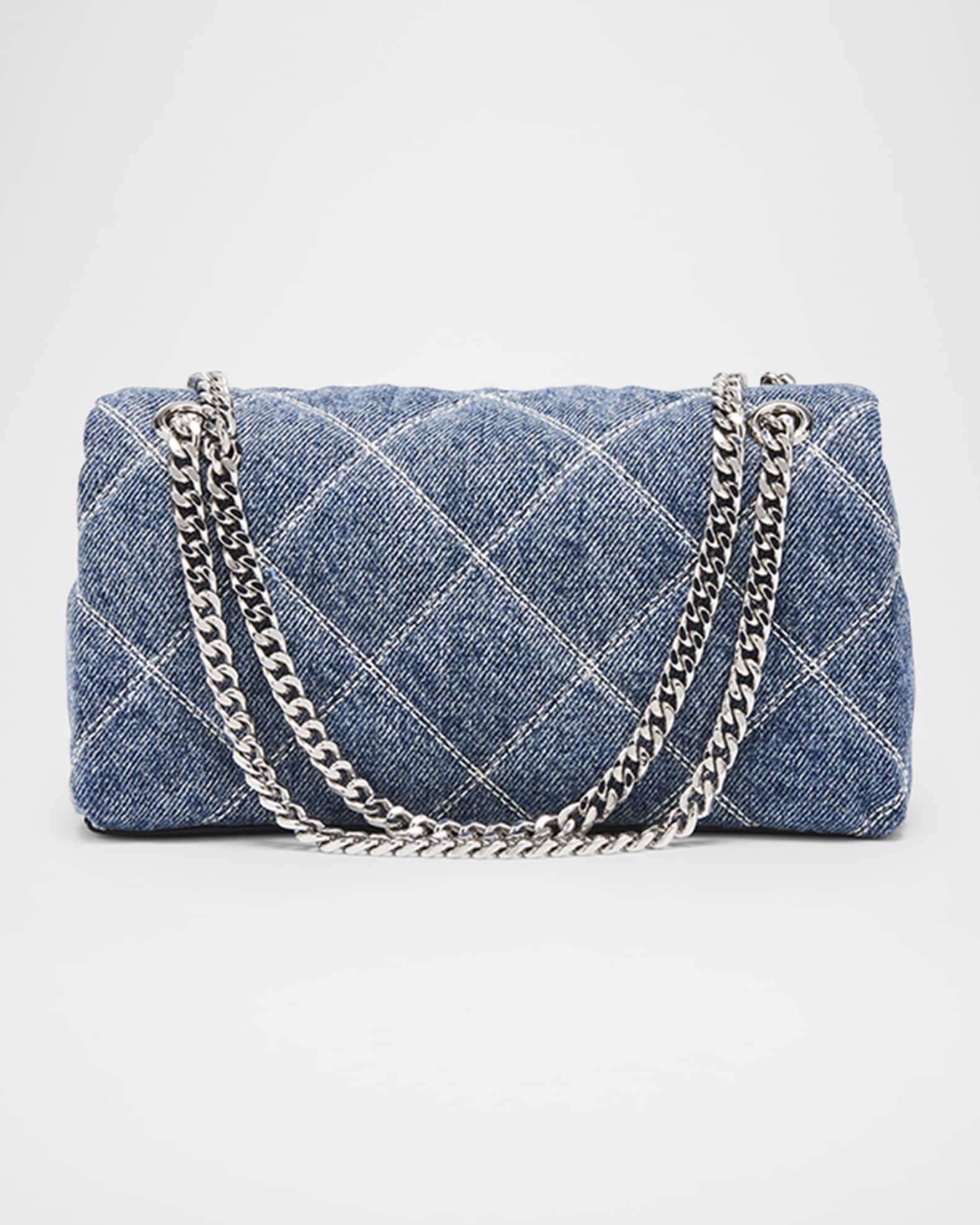 Marc Jacobs Dual Quilted Denim Crossbody Bag | Neiman Marcus