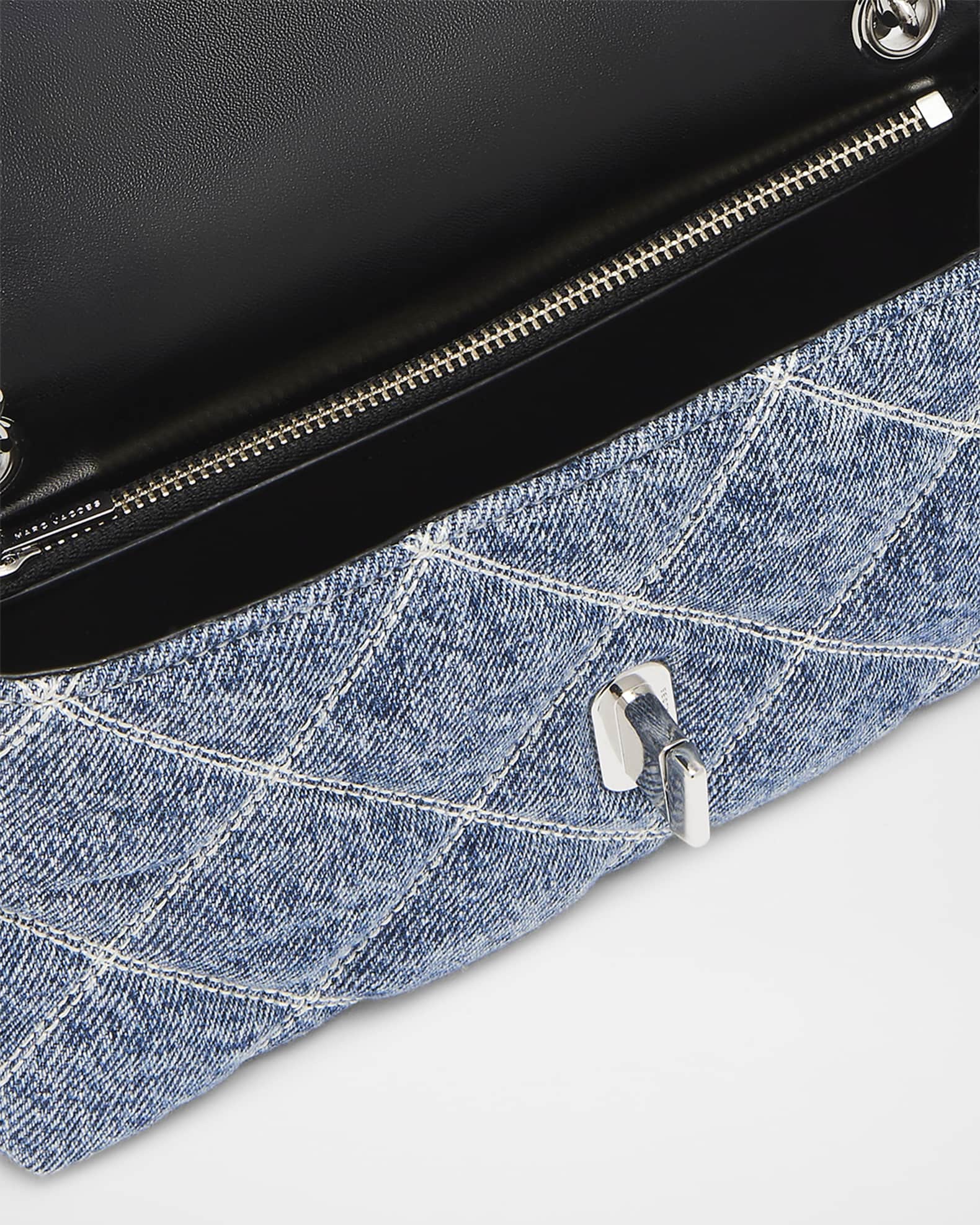 Marc Jacobs Dual Quilted Denim Crossbody Bag | Neiman Marcus