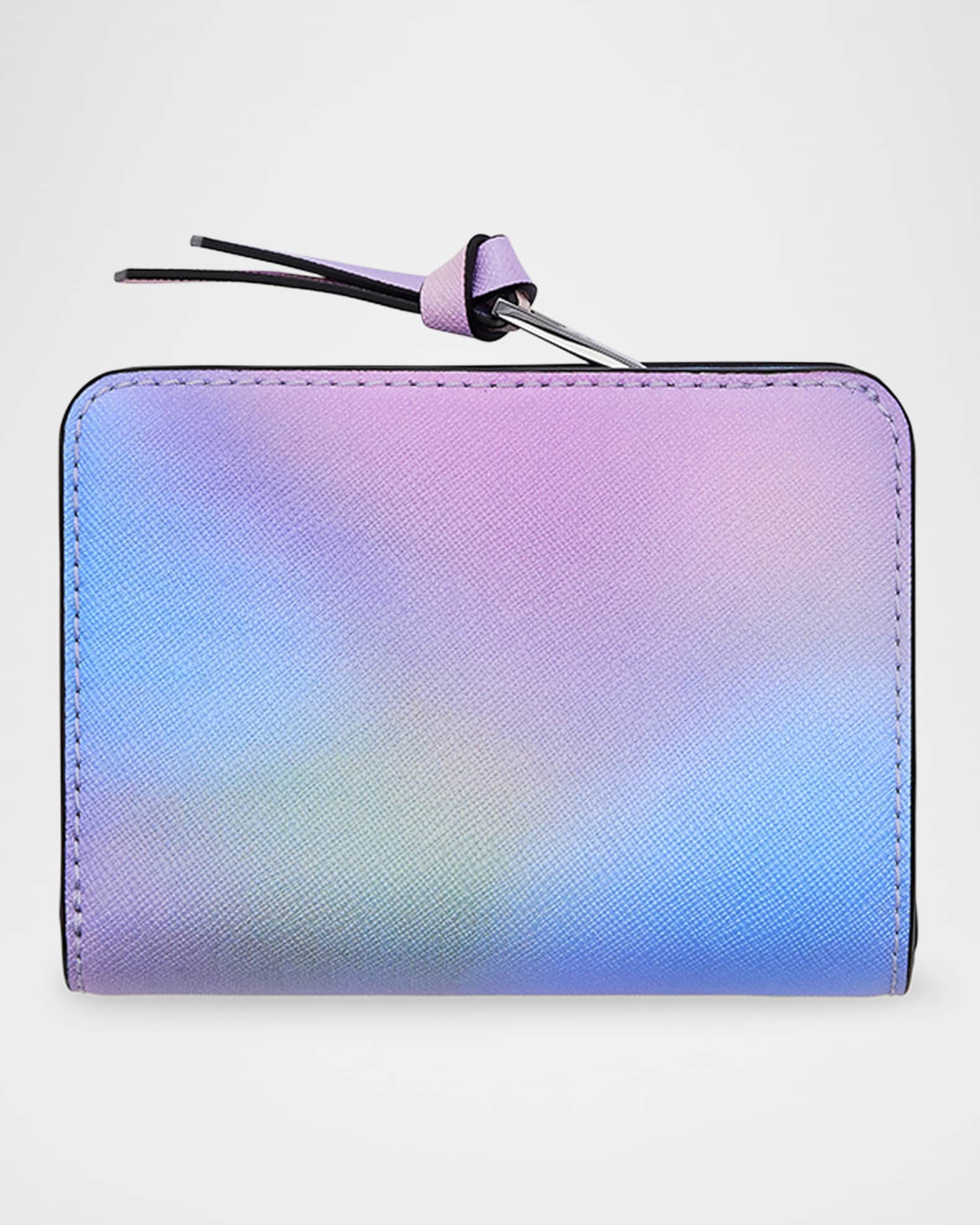 Marc Jacobs Snapshot Airbrush Leather Wallet | Neiman Marcus