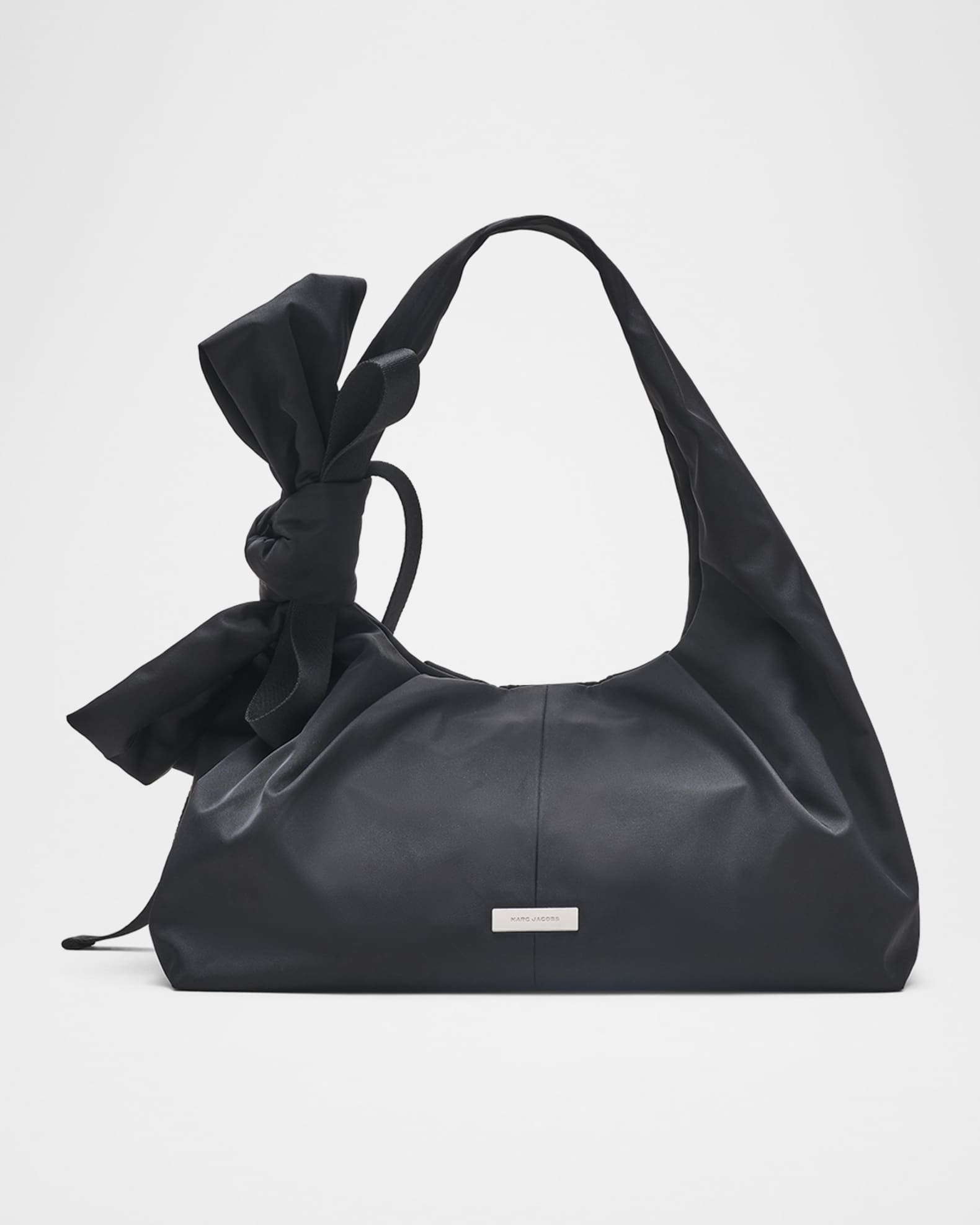 【関税込み】The Sack Shoulder Bag - Marc Jacobs - Nylon - Pi Marc Jacobs The Sack Bow Nylon Shoulder Bag | Neiman Marcus