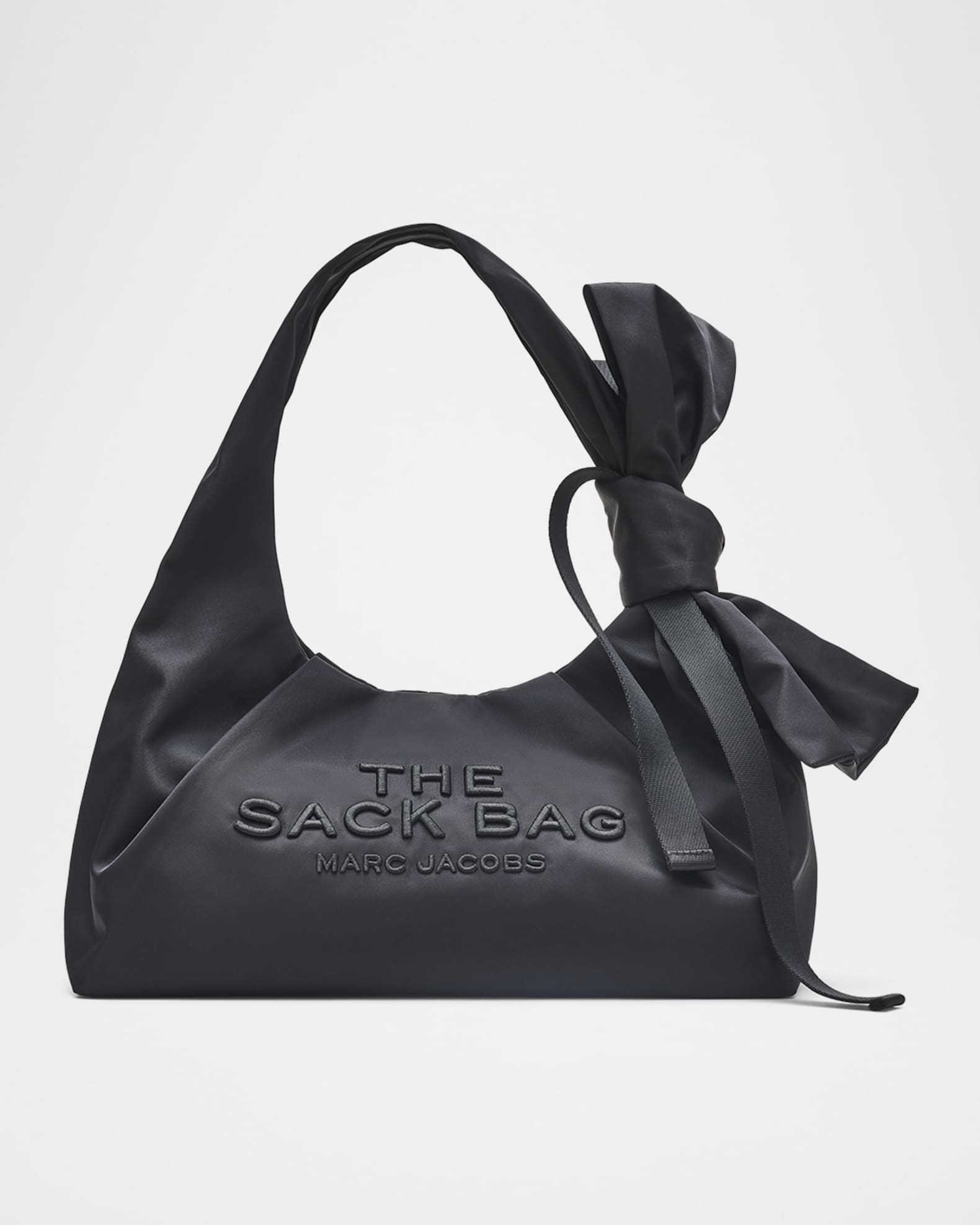 The Sack Bow Nylon Shoulder Bag 0
