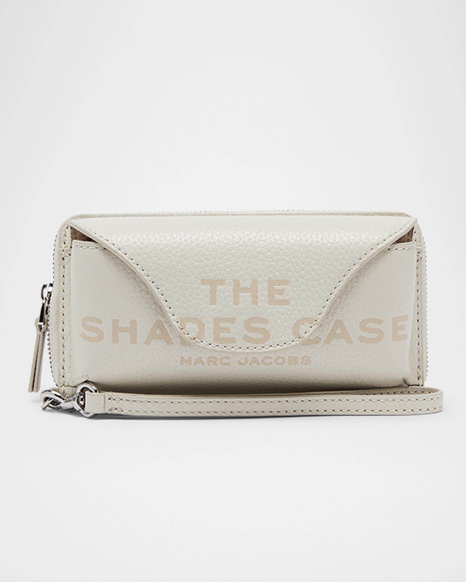 Pebble Leather Sunglasses Case | Neiman Marcus display picture 2