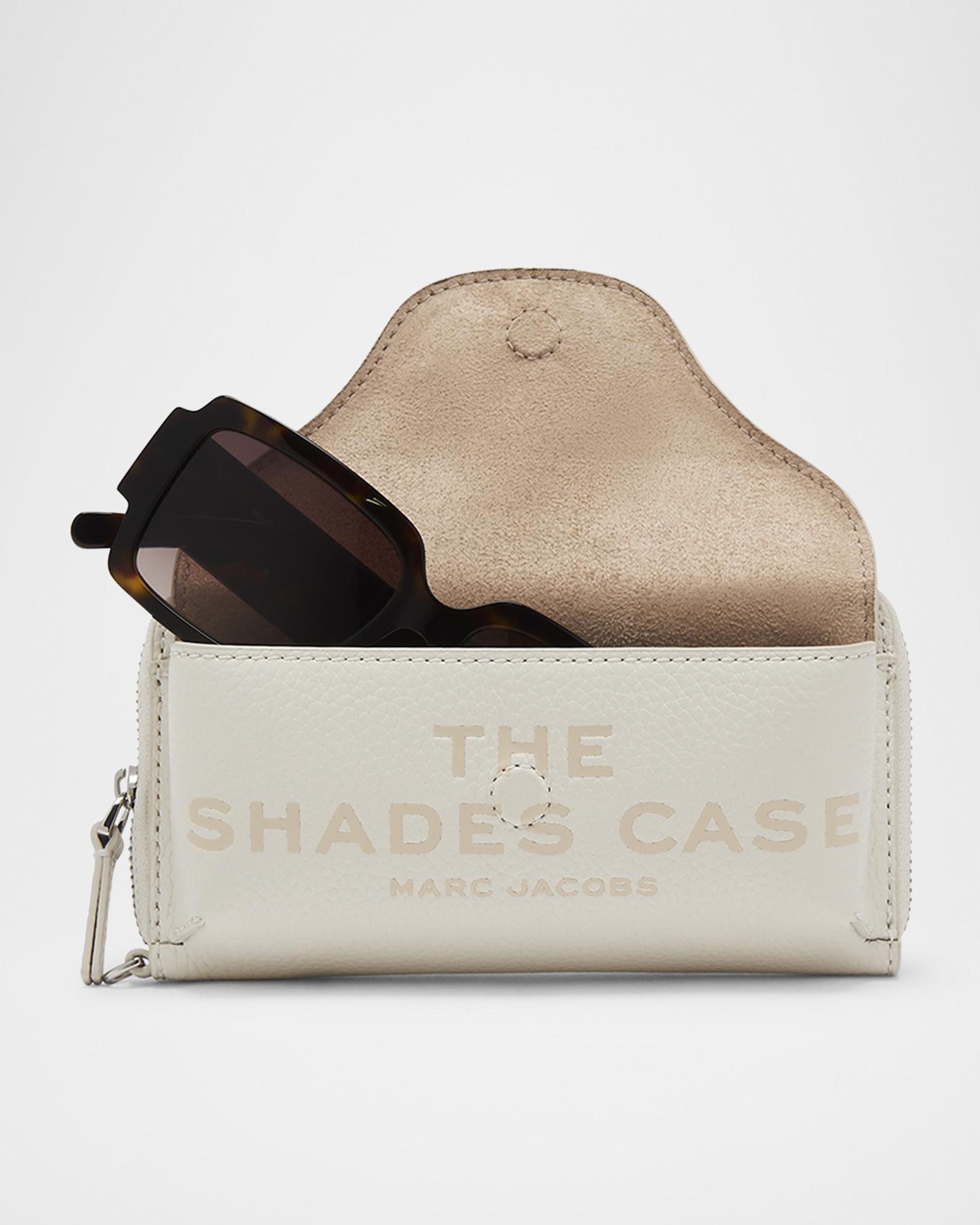 Pebble Leather Sunglasses Case | Neiman Marcus display picture 1