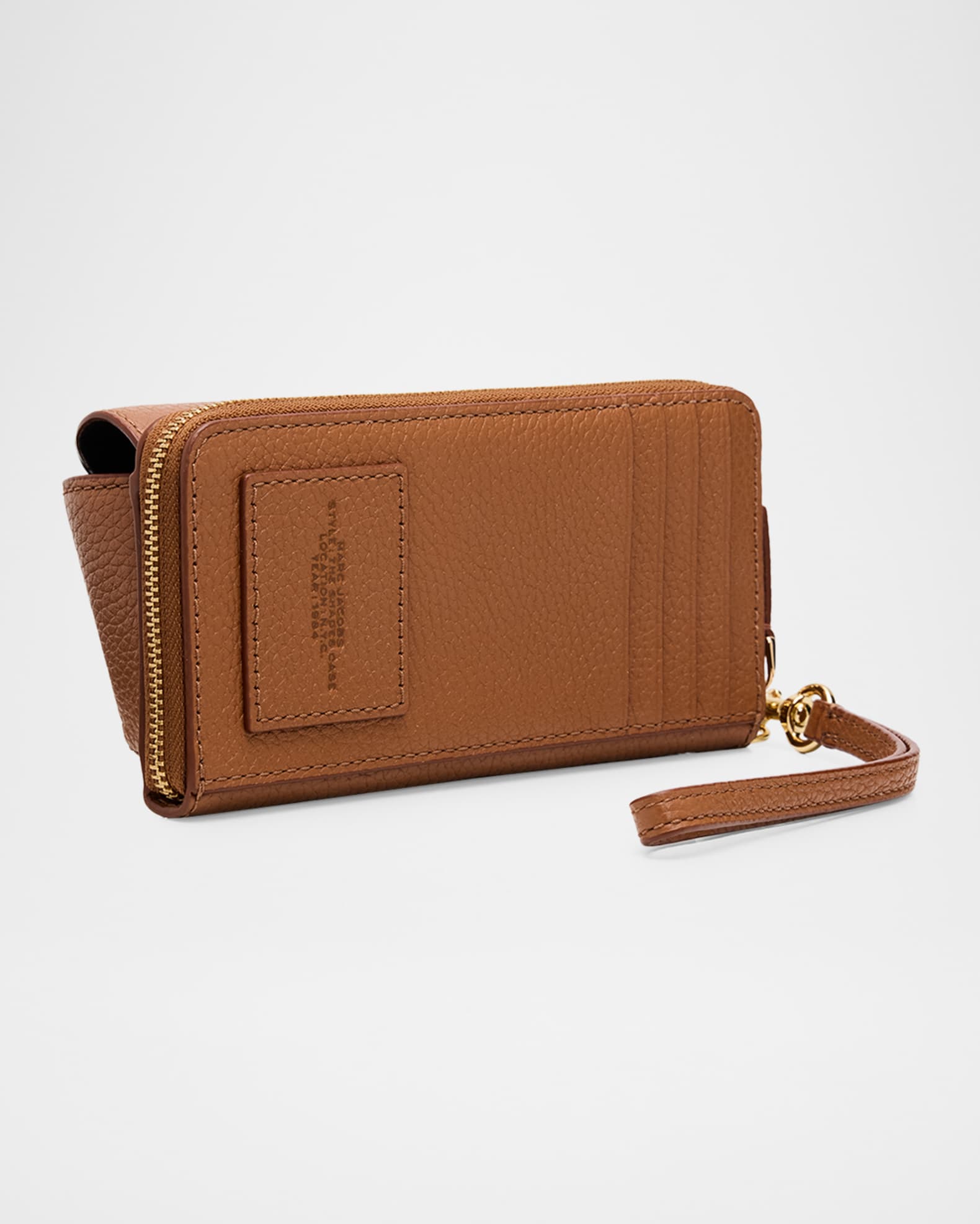Marc Jacobs Pebble Leather Sunglasses Case | Neiman Marcus