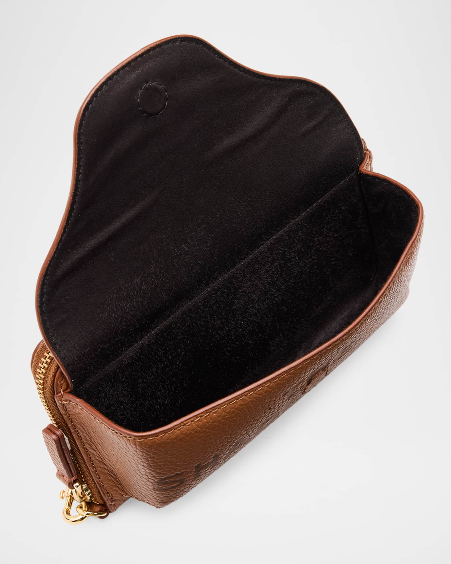 Marc Jacobs Pebble Leather Sunglasses Case | Neiman Marcus