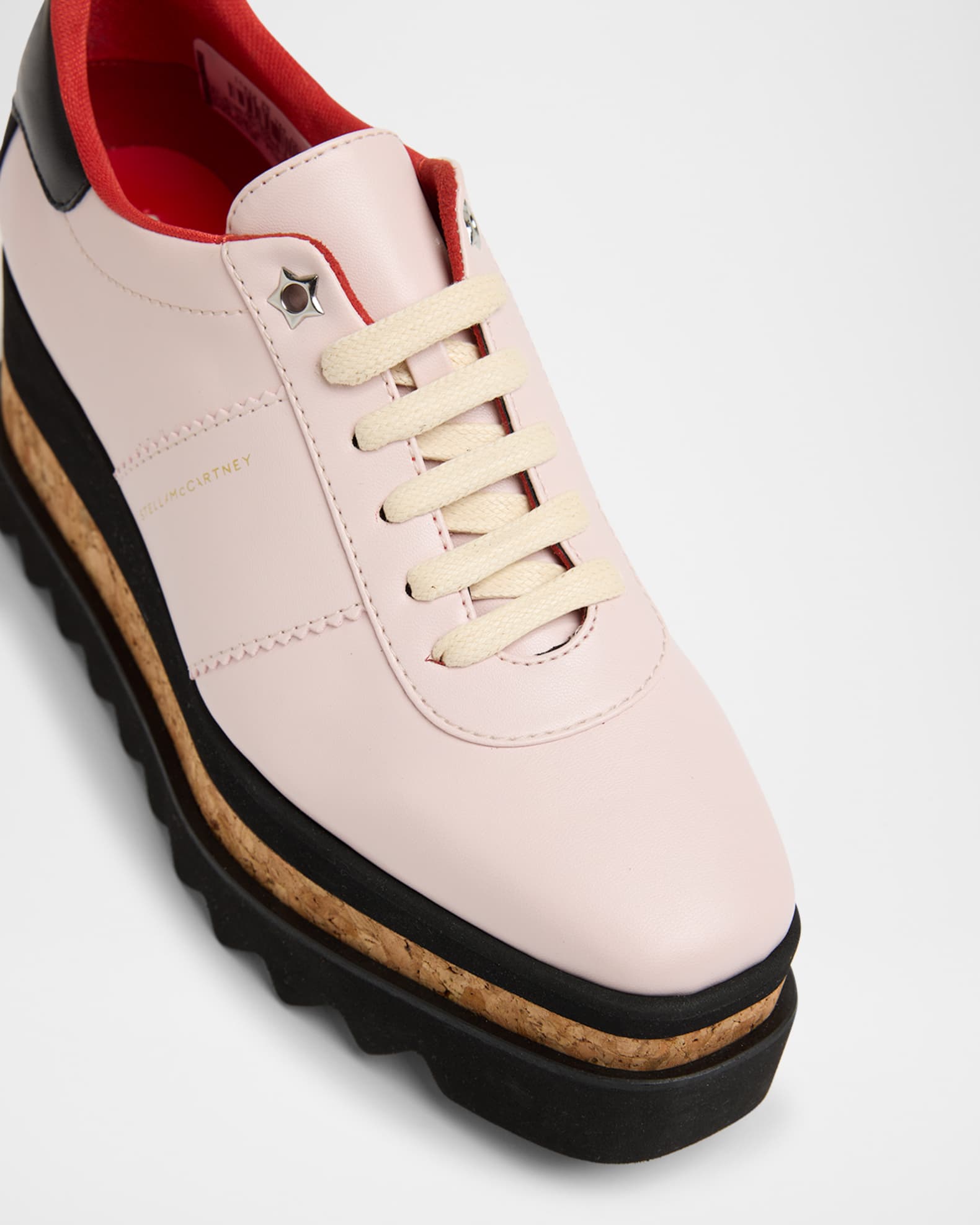 スニーカー Stella Mccartney Sneaker Sneakelyse Stella McCartney Sneak-Elyse Vegan Leather Wedge Sneakers