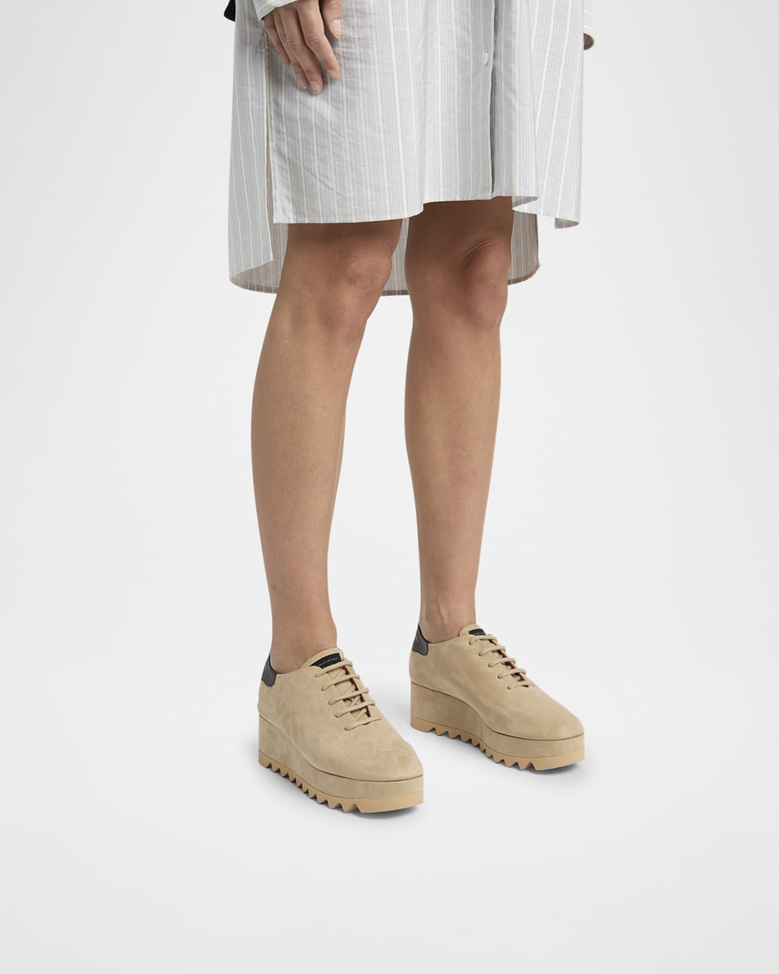 Sneak-Elyse Alter Suede Platform Sneakers 1