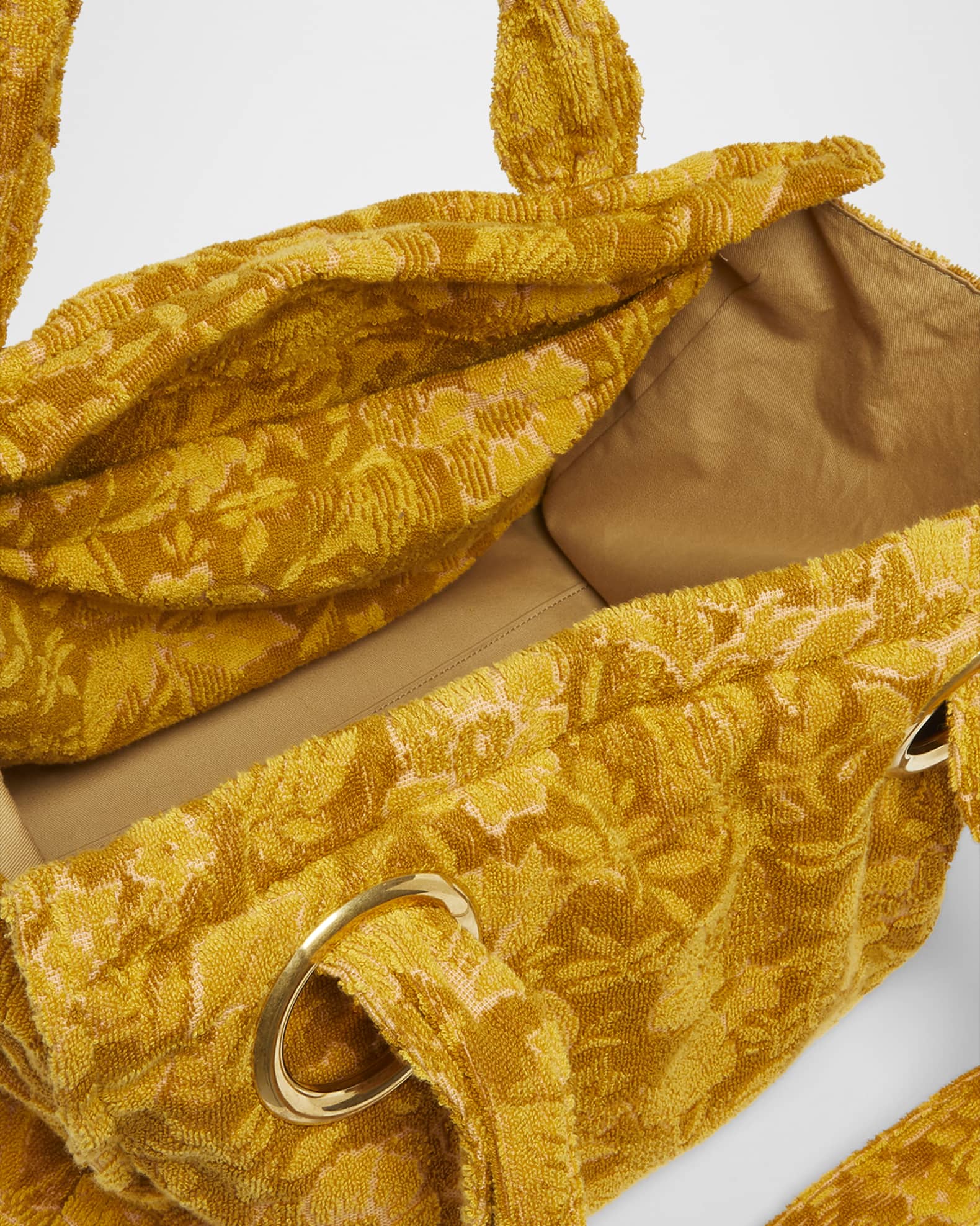 【関税&送料込】Chloe' The Chloe Plage Beach Towel In Cotton Chloé The Chloé Plage Beach Towel In Cotton Toweling | Chloé US
