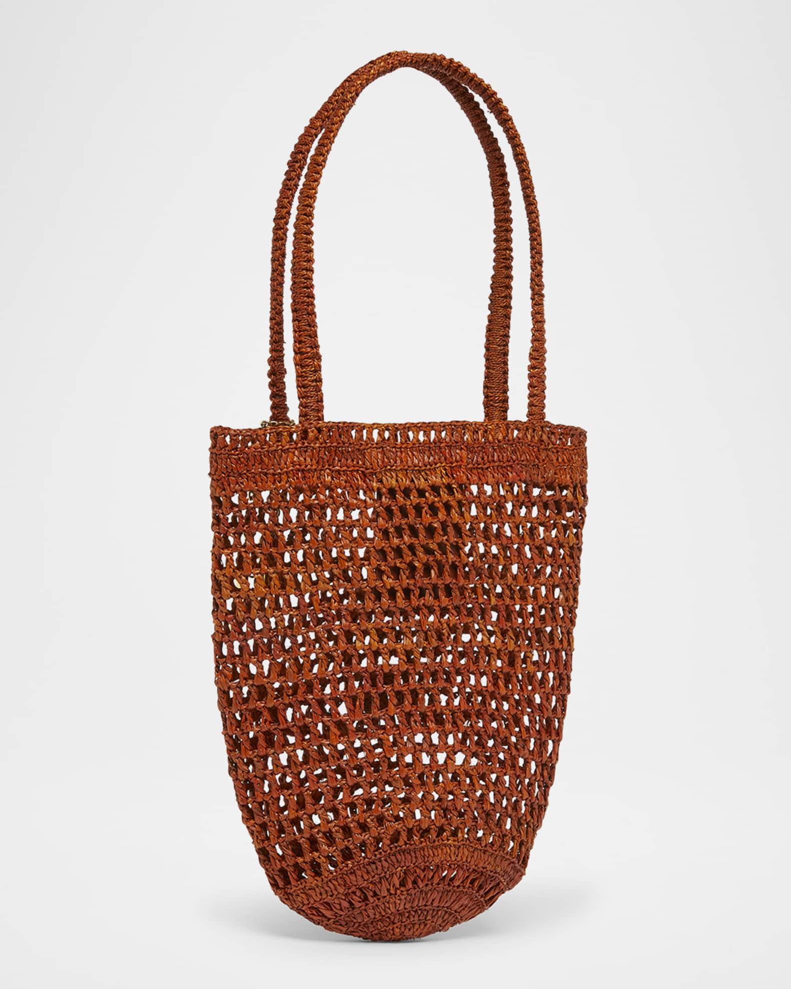 トートバッグ Chloe Black Raffia Estate Banana Shopping Bag Chloé Black Raffia Estate Banana Shopping Bag – LOZURI®