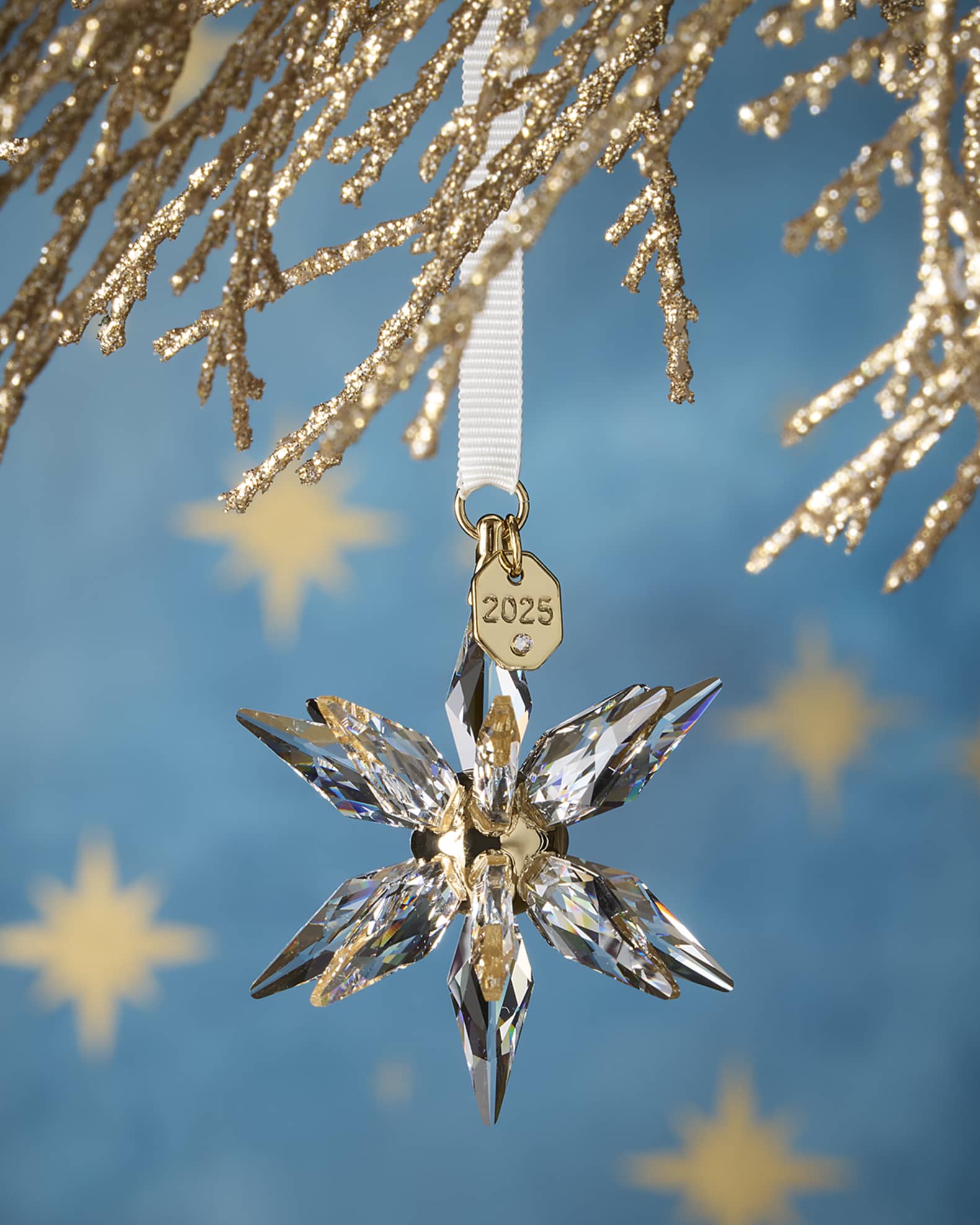SWAROVSKI 2025 Annual Edition 3D Christmas Ornament | Neiman Marcus