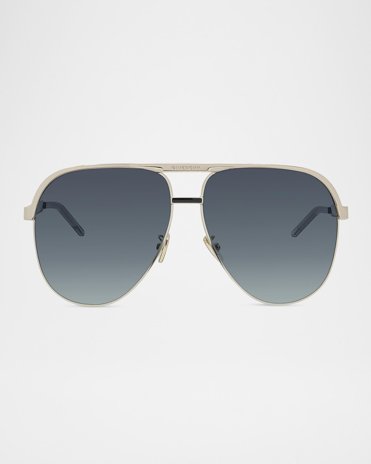 Givenchy GV40117UW Aviator Metal Sunglasses | Neiman Marcus display picture 2