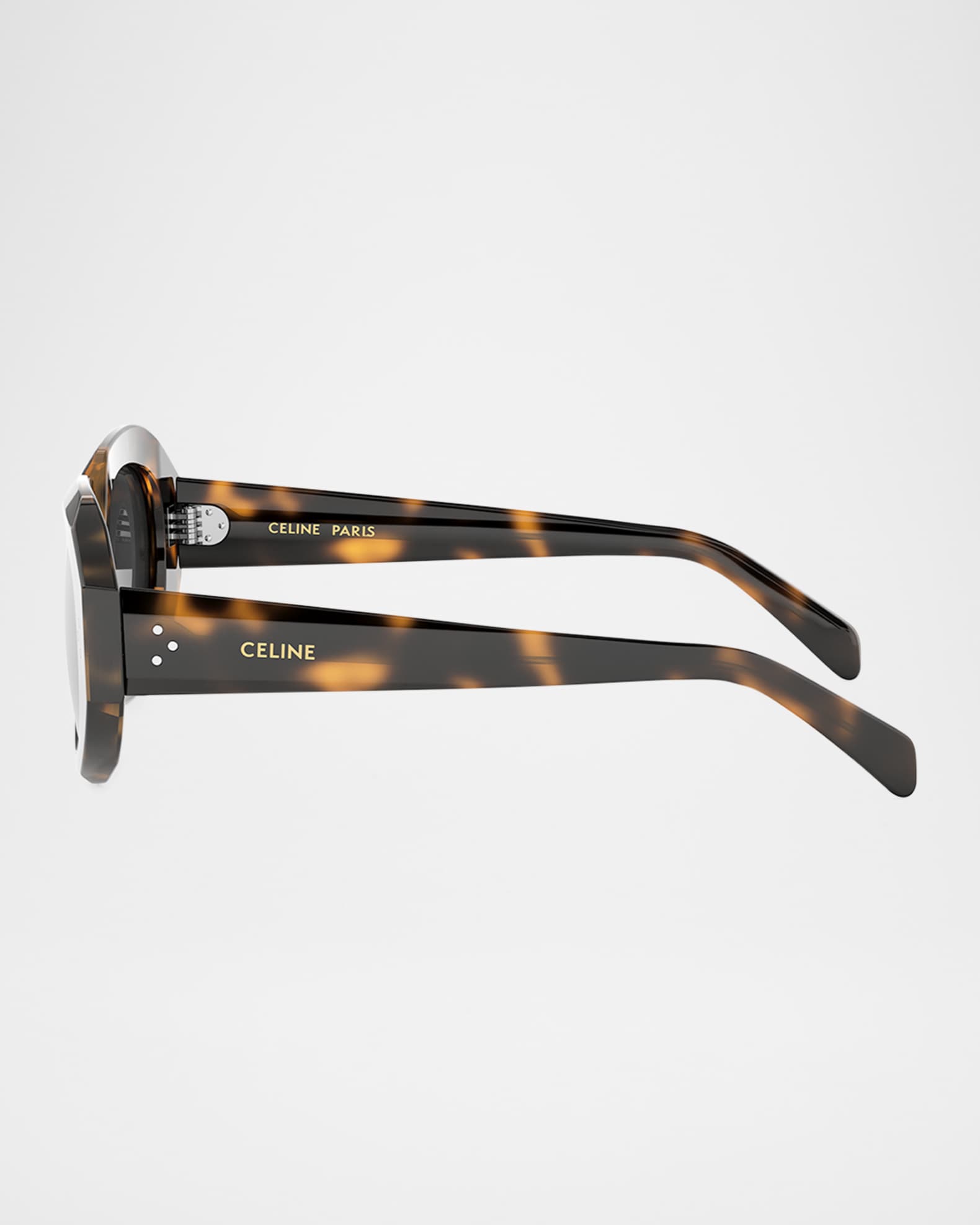 3 Dot Geometric Square Sunglasses | Neiman Marcus