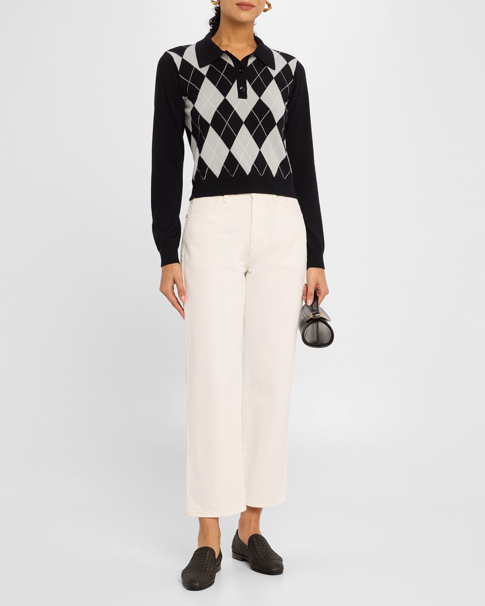 The Argyle Polo Sweater 1