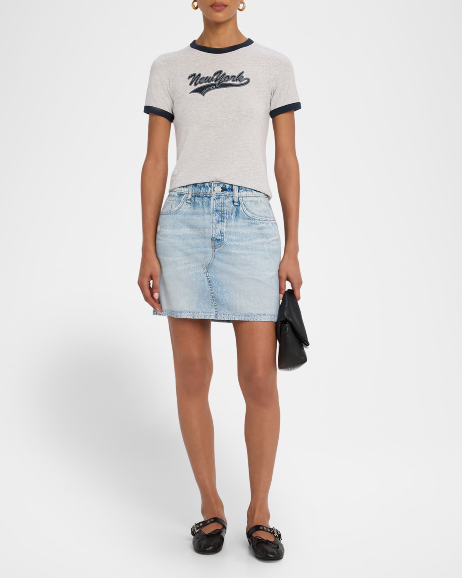 Miramar Terry Mini Skirt 1