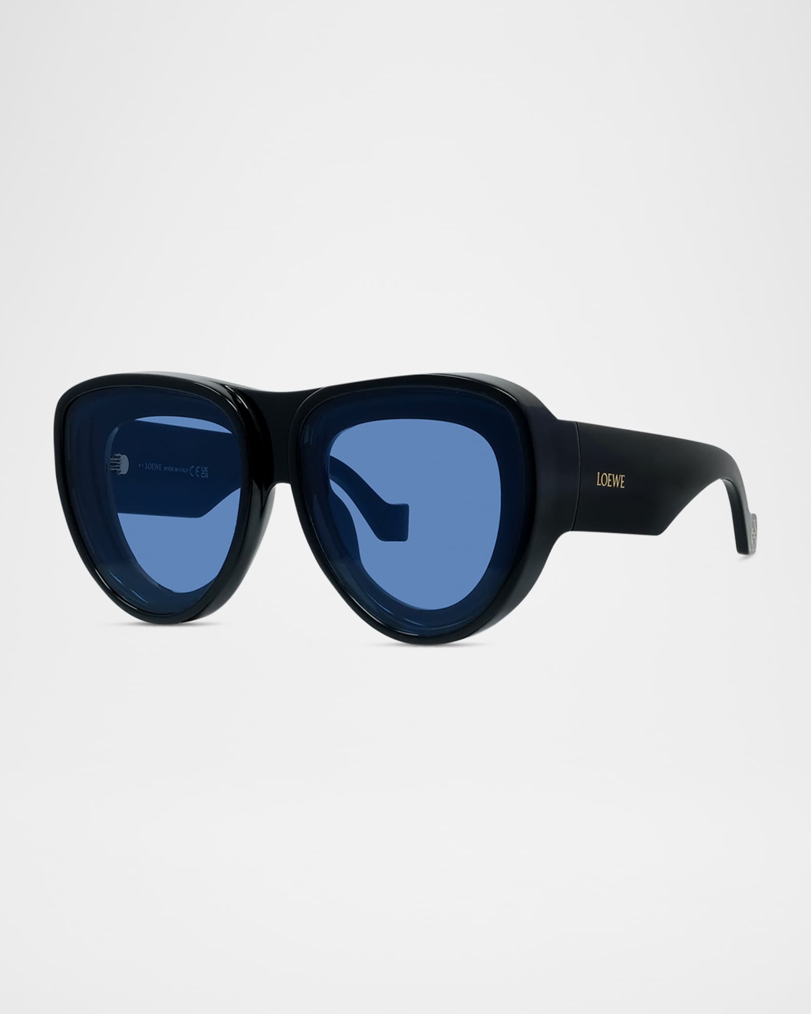 Loewe x Paula's Ibiza Round Sunglasses | Neiman Marcus Loewe x Paula's Ibiza Round Sunglasses | Neiman Marcus