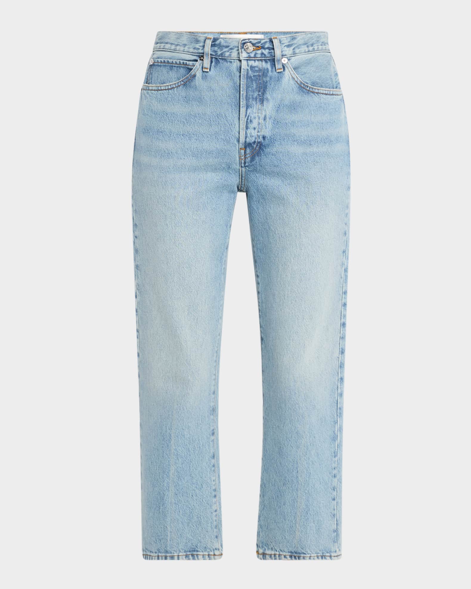 FRAME The Vertical Crop Jeans Neiman Marcus
