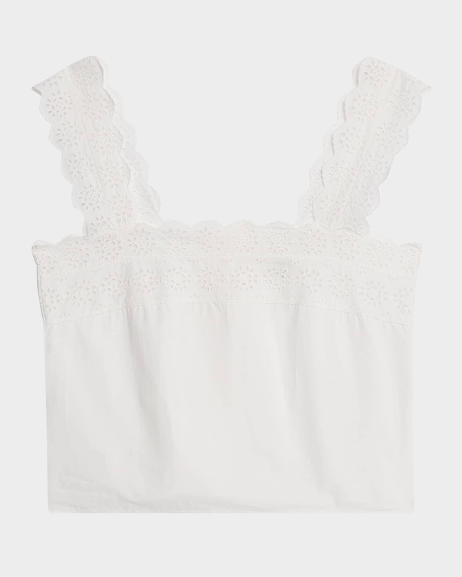 The Eyelet Tank Top 0