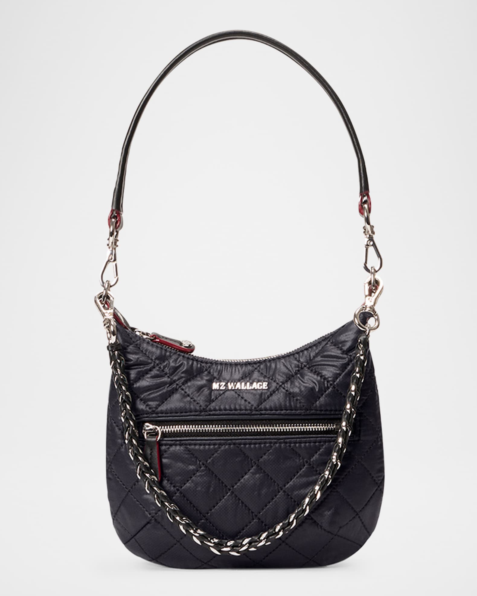 MZ WALLACE Crosby Sienna Micro Quilted Shoulder Bag | Neiman Marcus