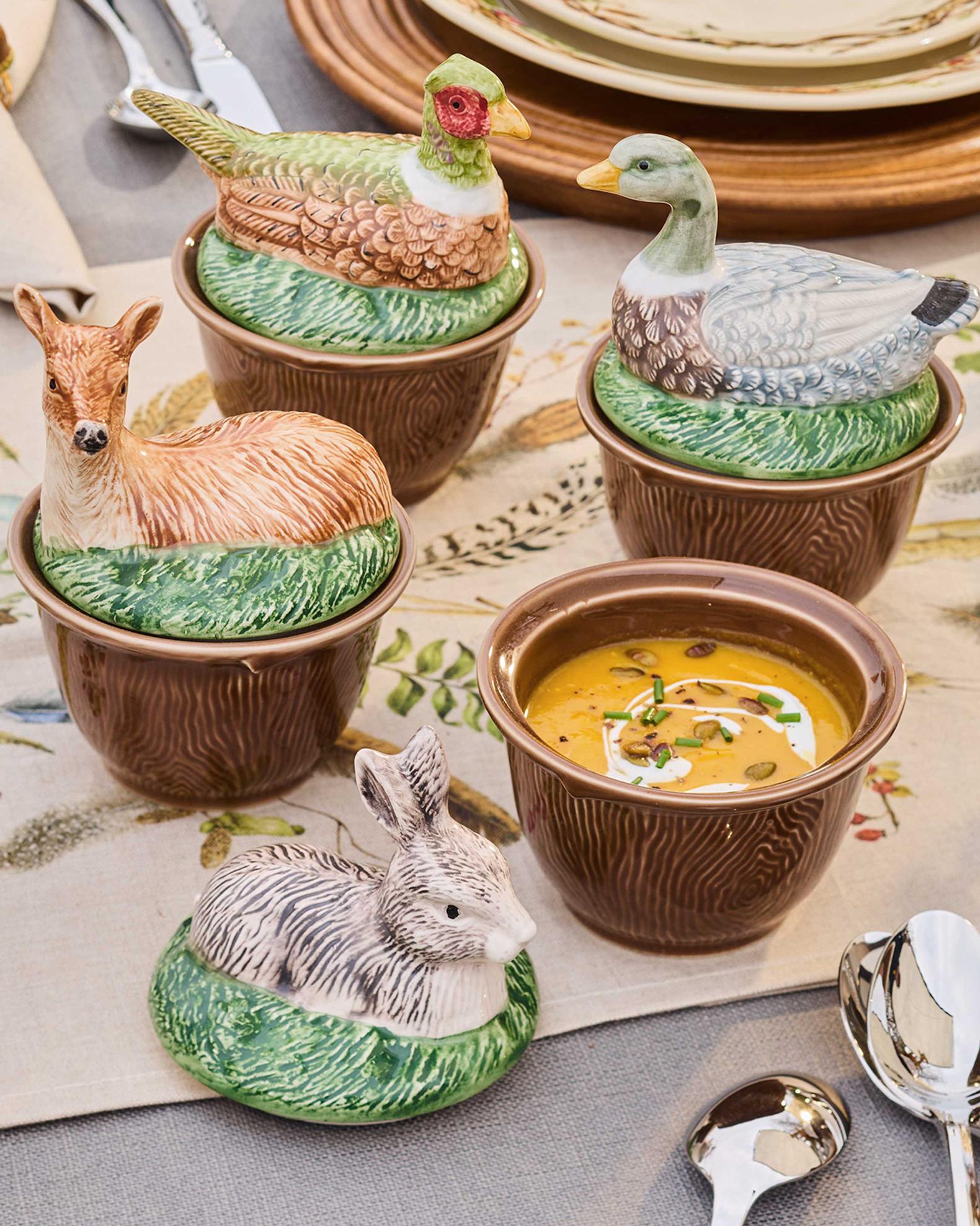 Juliska Forest Walk Rabbit Bowl with Lid | Neiman Marcus