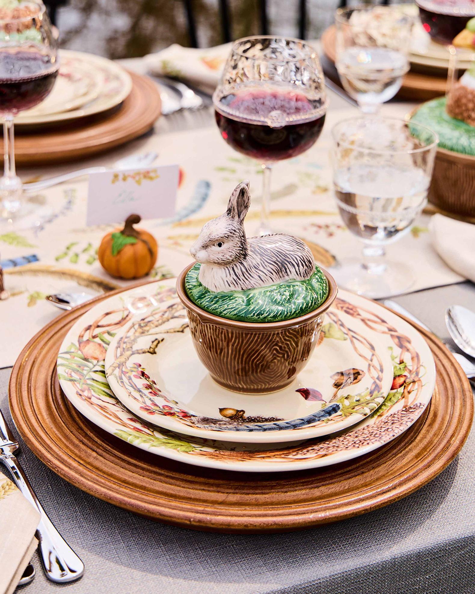 Juliska Forest Walk Rabbit Bowl with Lid | Neiman Marcus