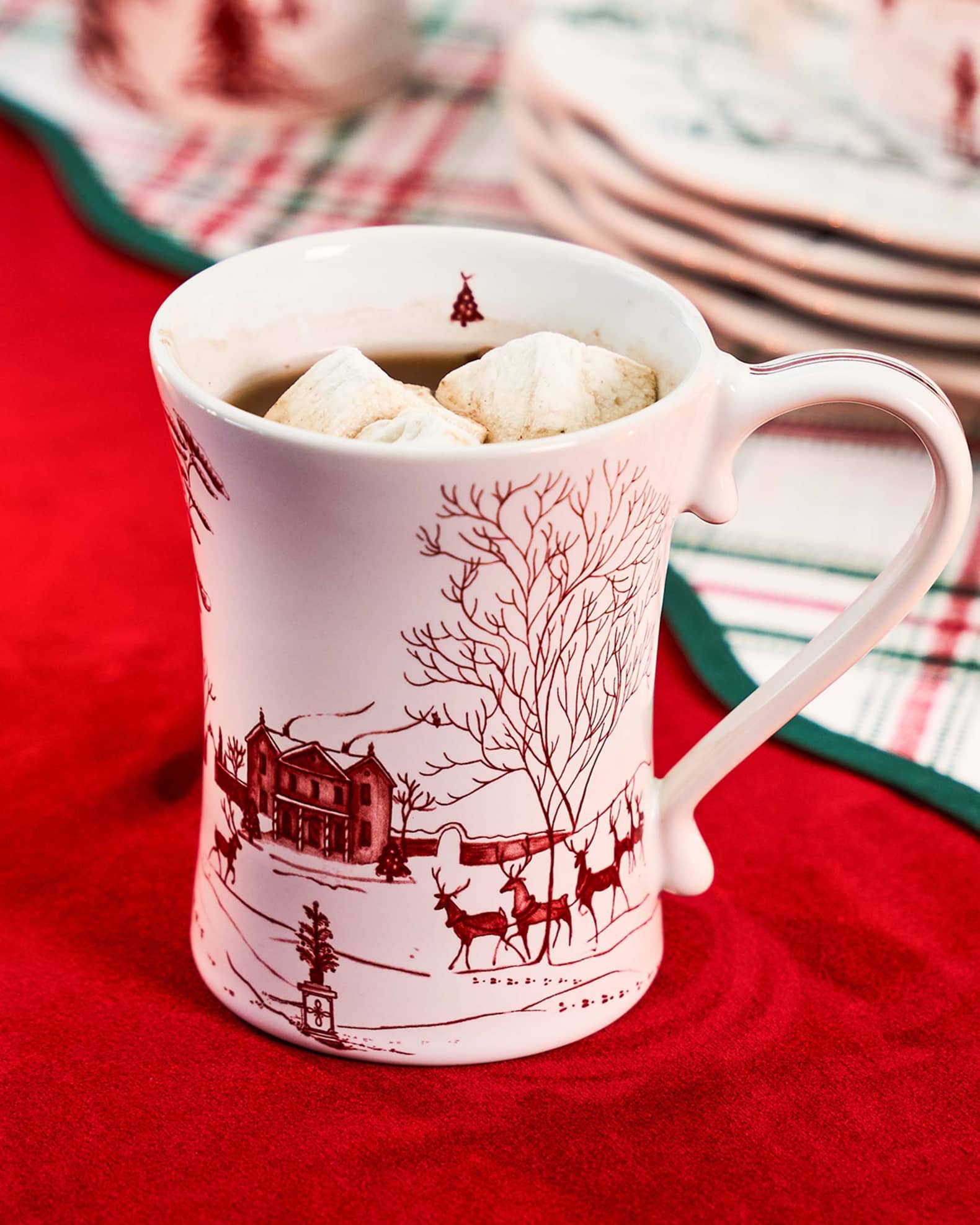Juliska Country Estate Winter Frolic Mug, 11 oz. | Neiman Marcus
