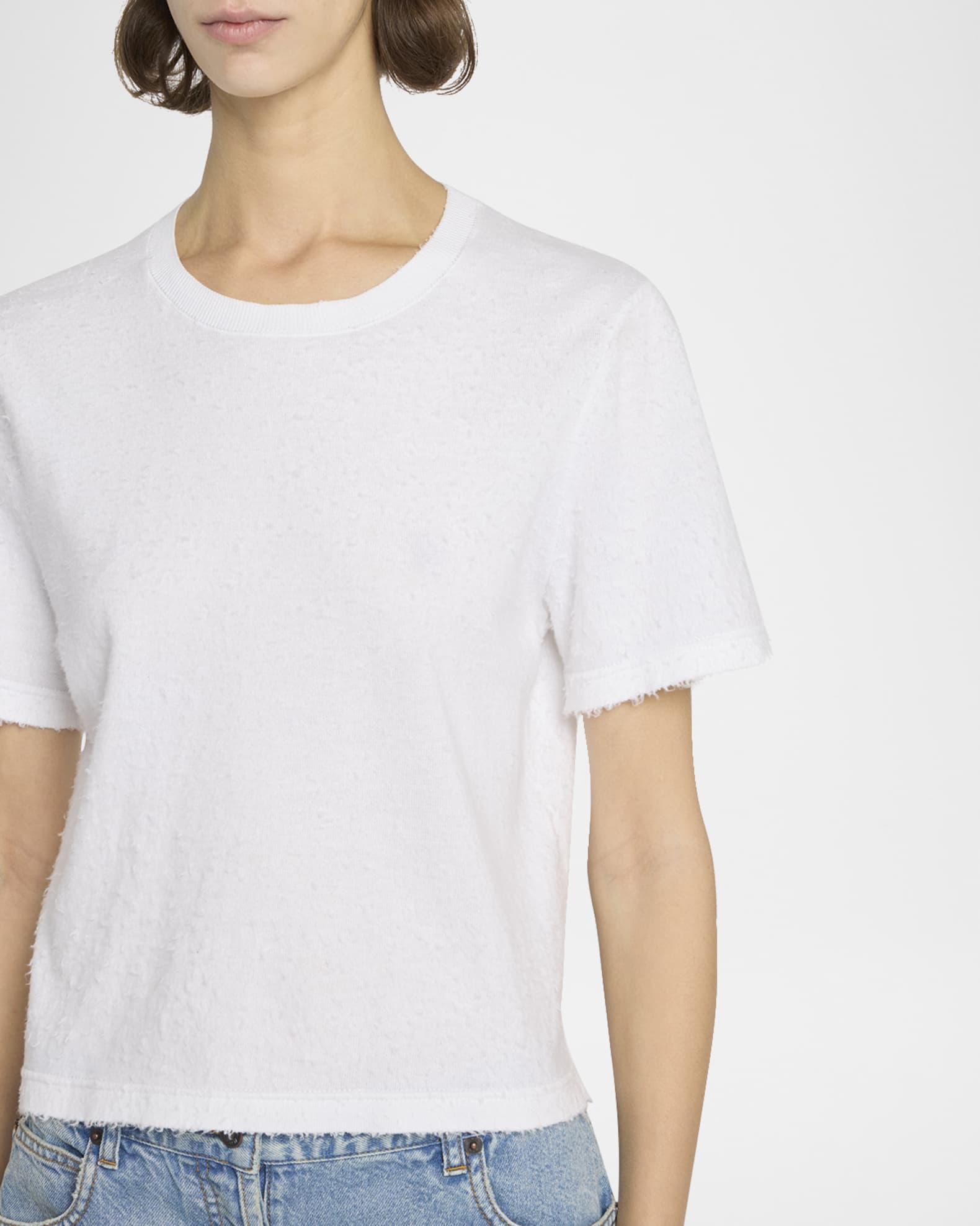 Tシャツ・カットソー [The Row] Karpa Top in Cotton 8954Y916WHTF.jpg?v=1746071279