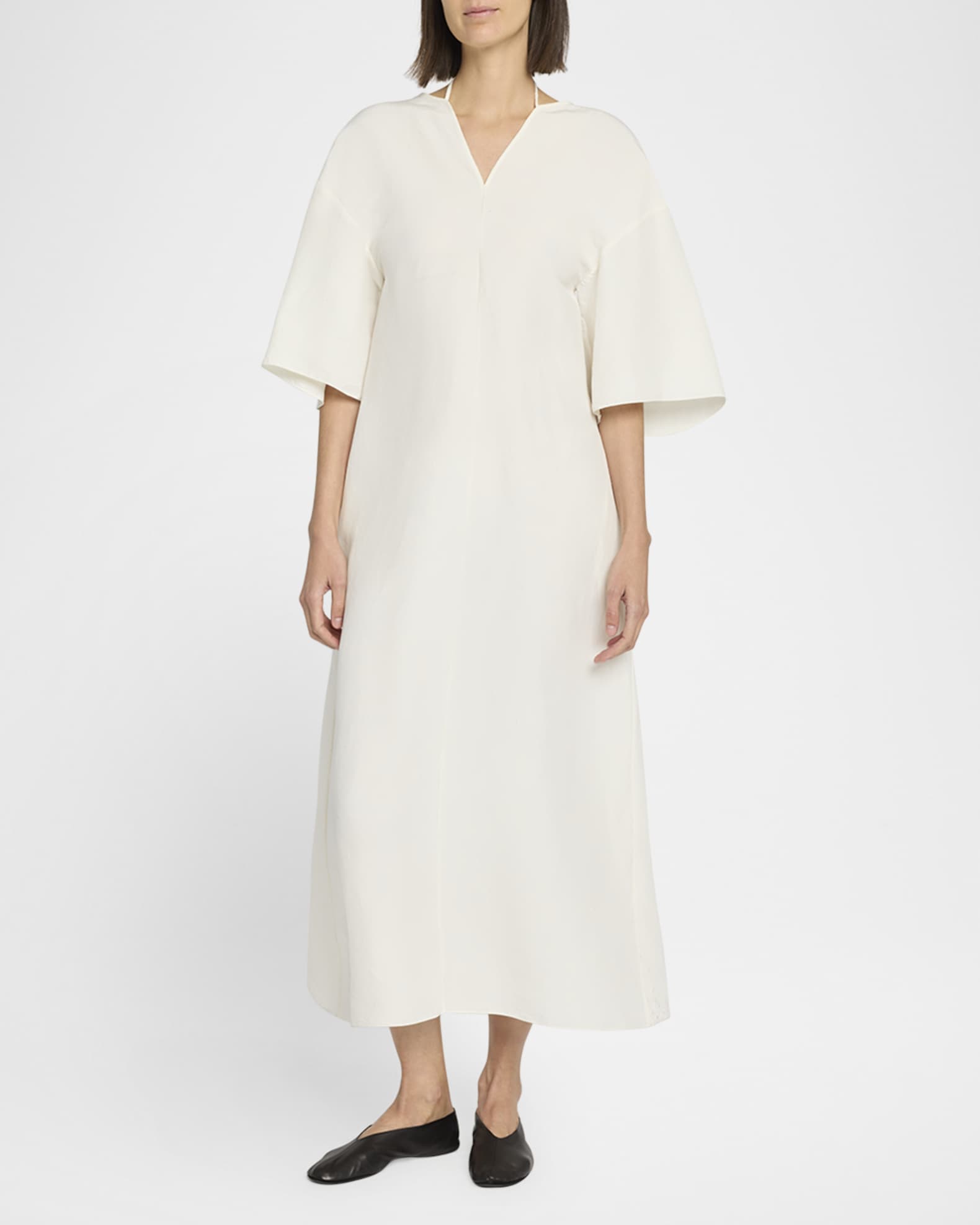 Mia Silk A-Line Dress 1