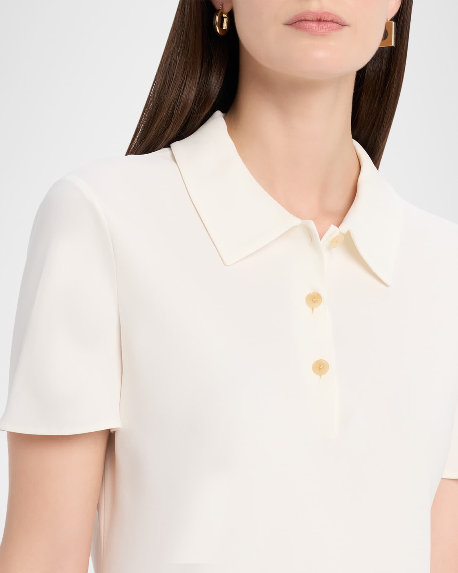 chinese dress ladies Polo Ralph Lauren Silk Shirtdress 6 – OMNIA main image 1