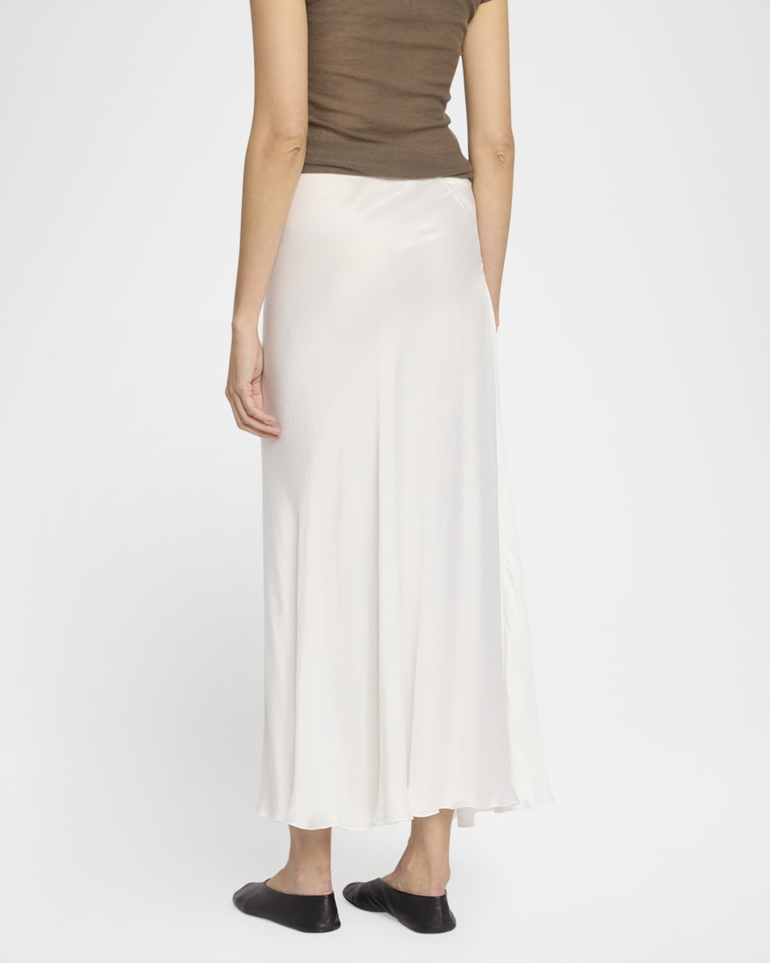 THE ROW Luce A-Line Skirt | Neiman Marcus