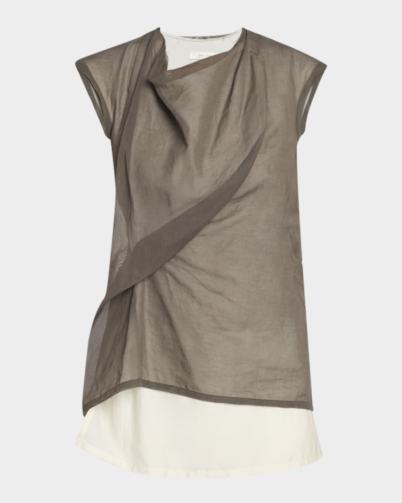 Inawa Draped Layered Sleeveless Top 0