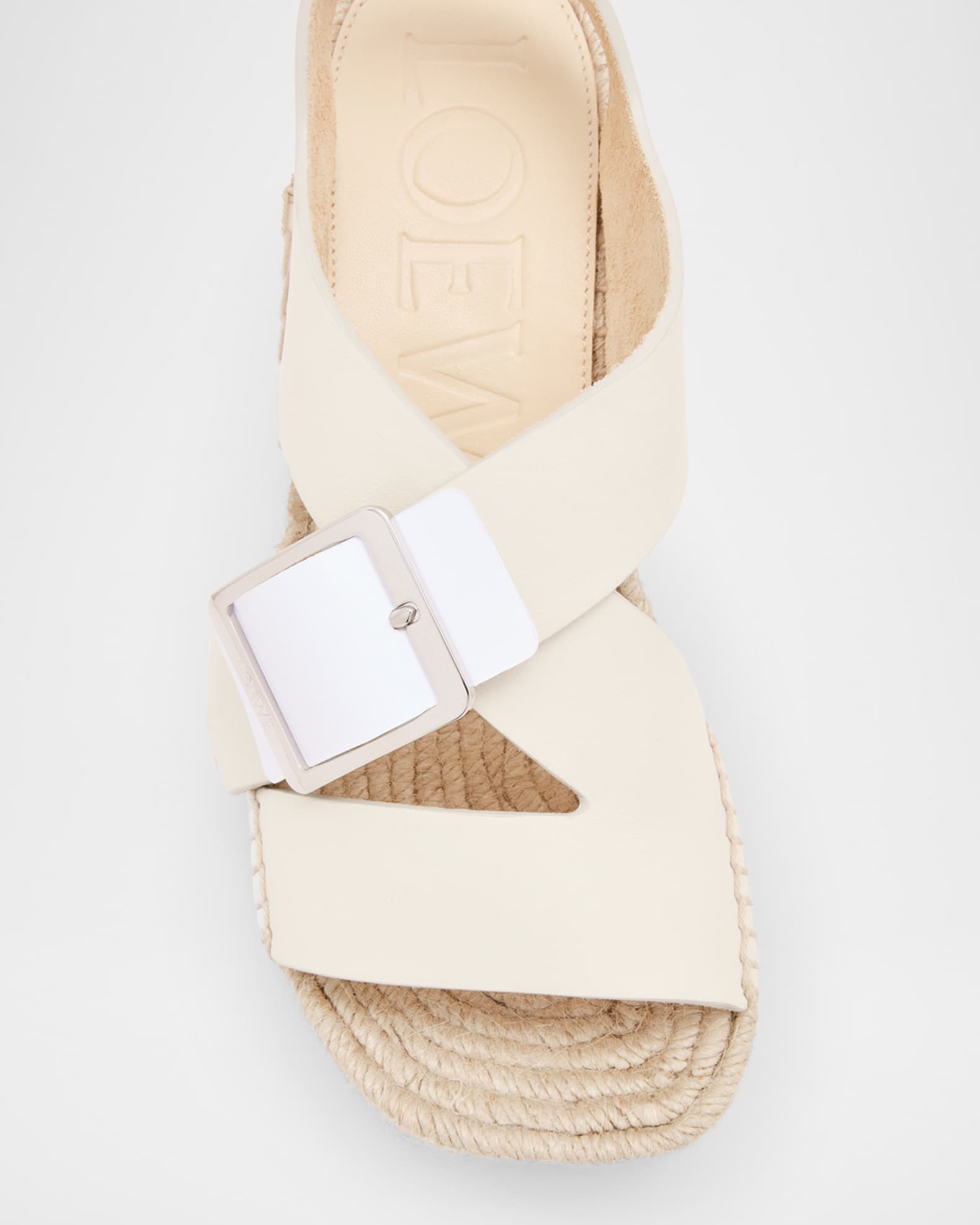 Loewe Petal Leather Platform Espadrille Sandals | Neiman Marcus Loewe Petal Leather Platform Espadrille Sandals | Neiman Marcus