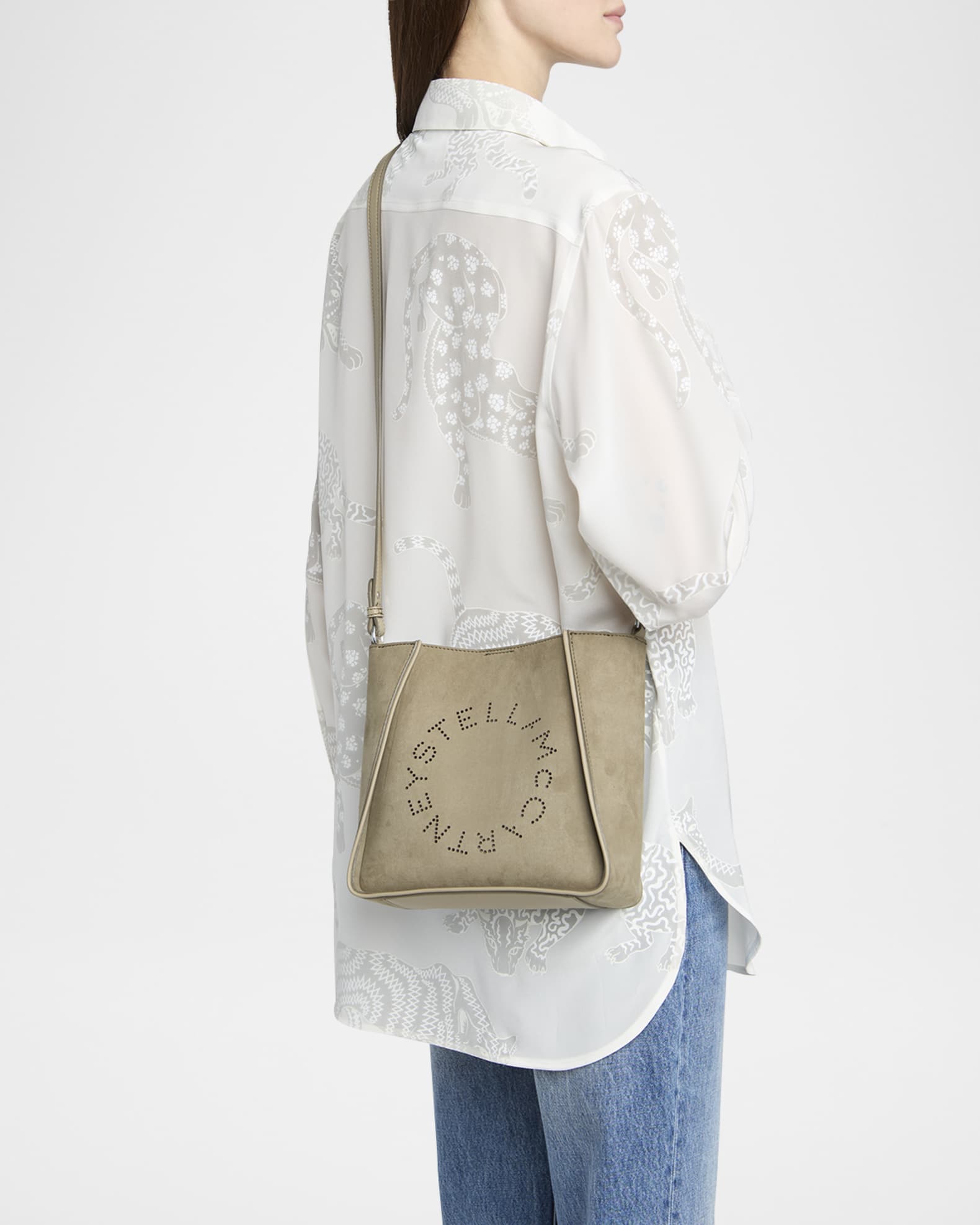 Alter Suede Piped Crossbody Bag  1