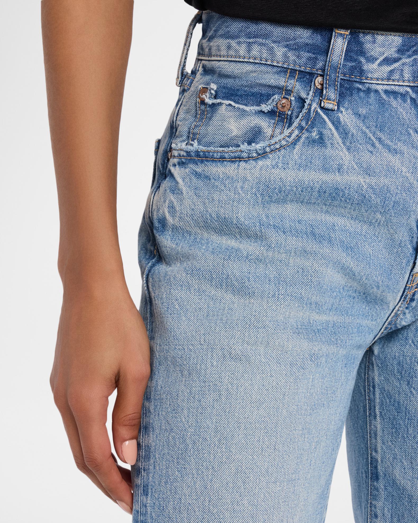 Moussy Vintage Hawthorne Skinny Jeans in Light Blue
